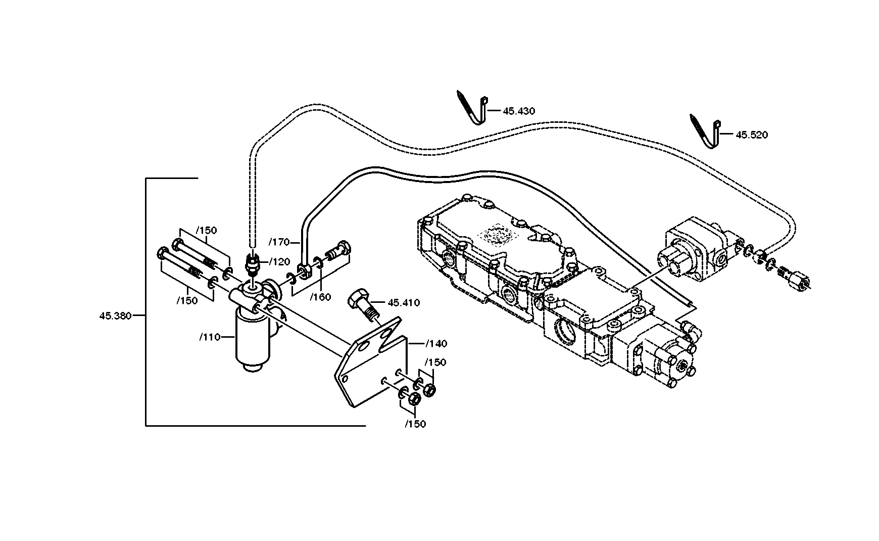 drawing for IVECO BAUM2 - SOLENOID VALVE (figure 3)