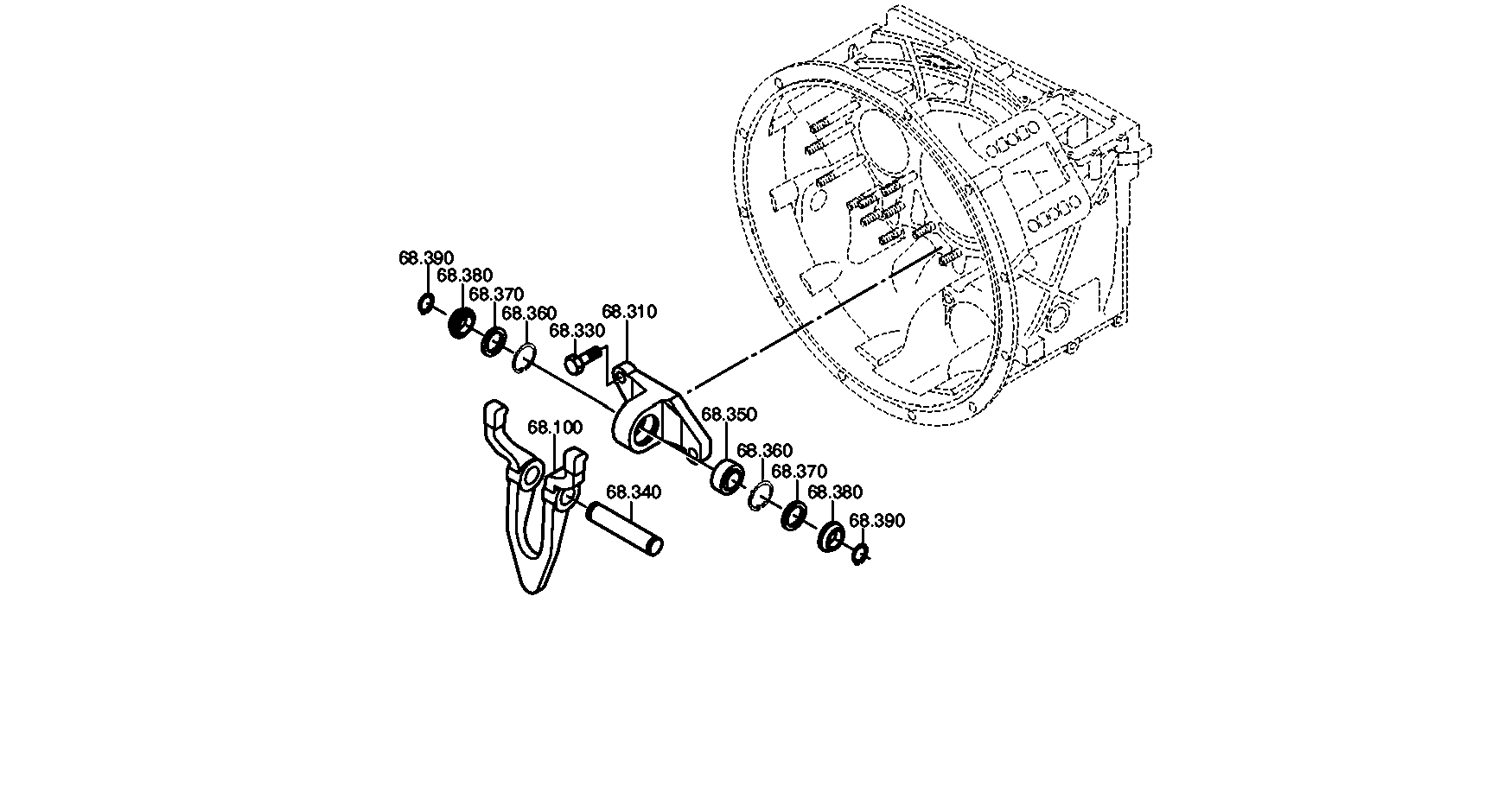 drawing for Hyundai Construction Equipment QZ0501315198 - SEALING RING