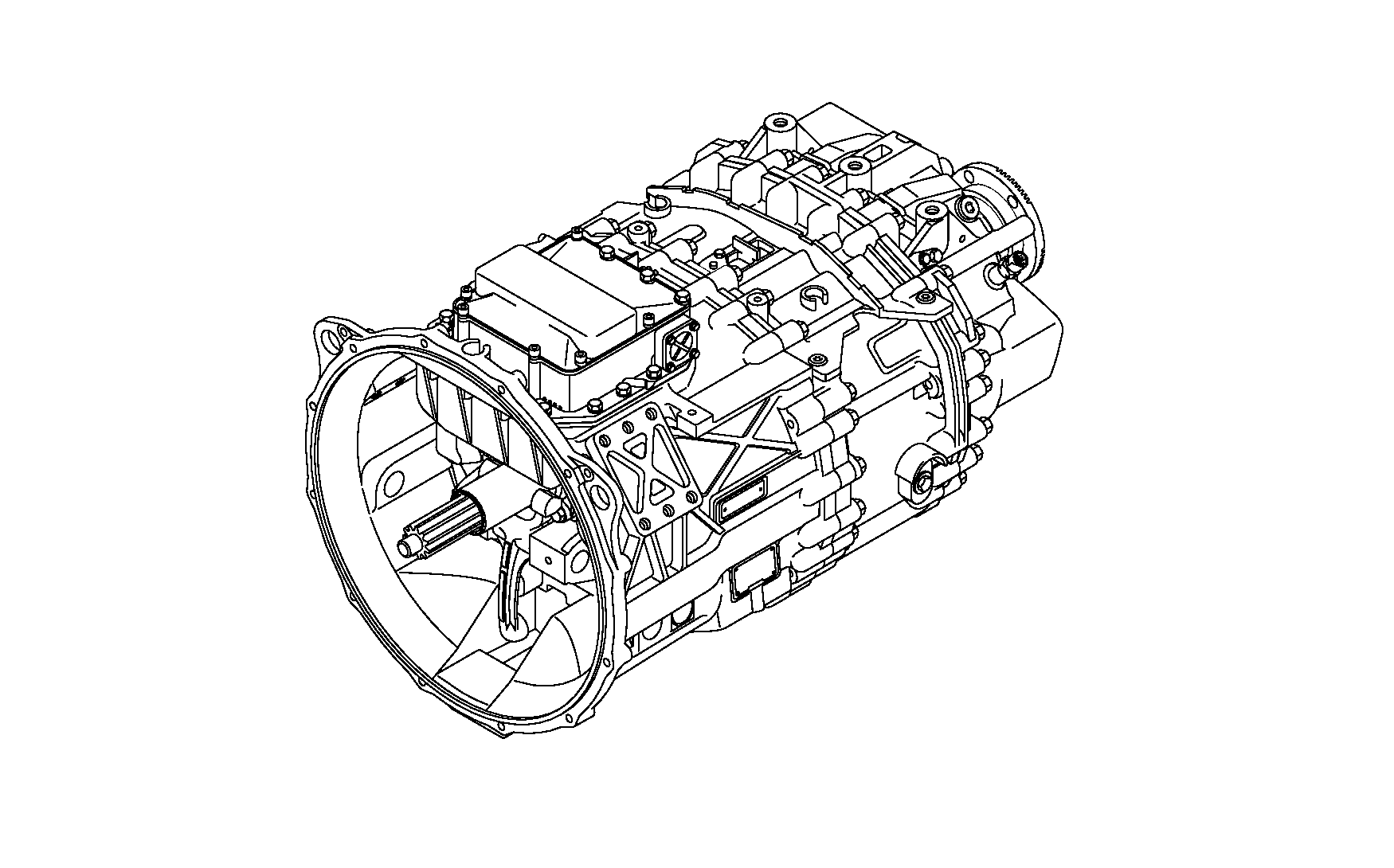 drawing for ISUZU MOTORS LIMITED 1-33043-367-0 - 16 AS 2200 (figure 1)