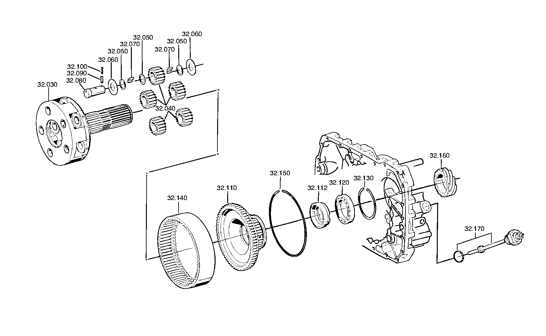 drawing for Hyundai Construction Equipment 430217F930 - OUTPUT FLANGE (figure 4)