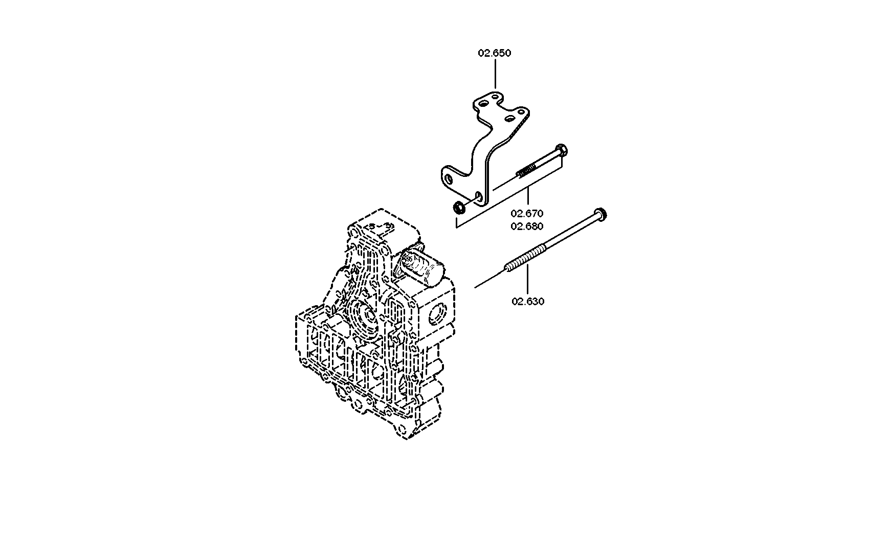 drawing for DAF 1896750 - HEXAGON SCREW (figure 3)