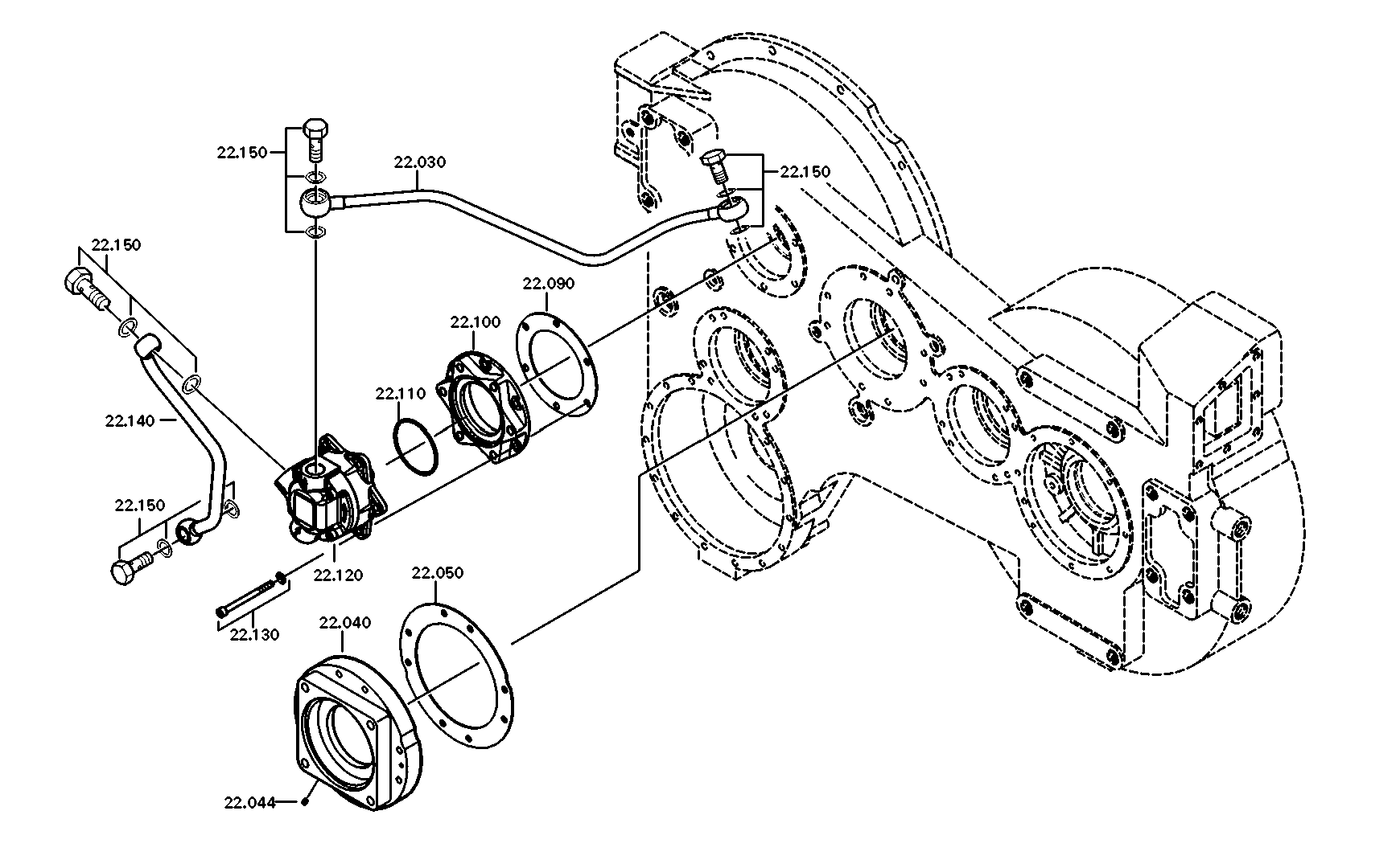 drawing for Hyundai Construction Equipment 0634801033 - RING-SEALING (figure 5)