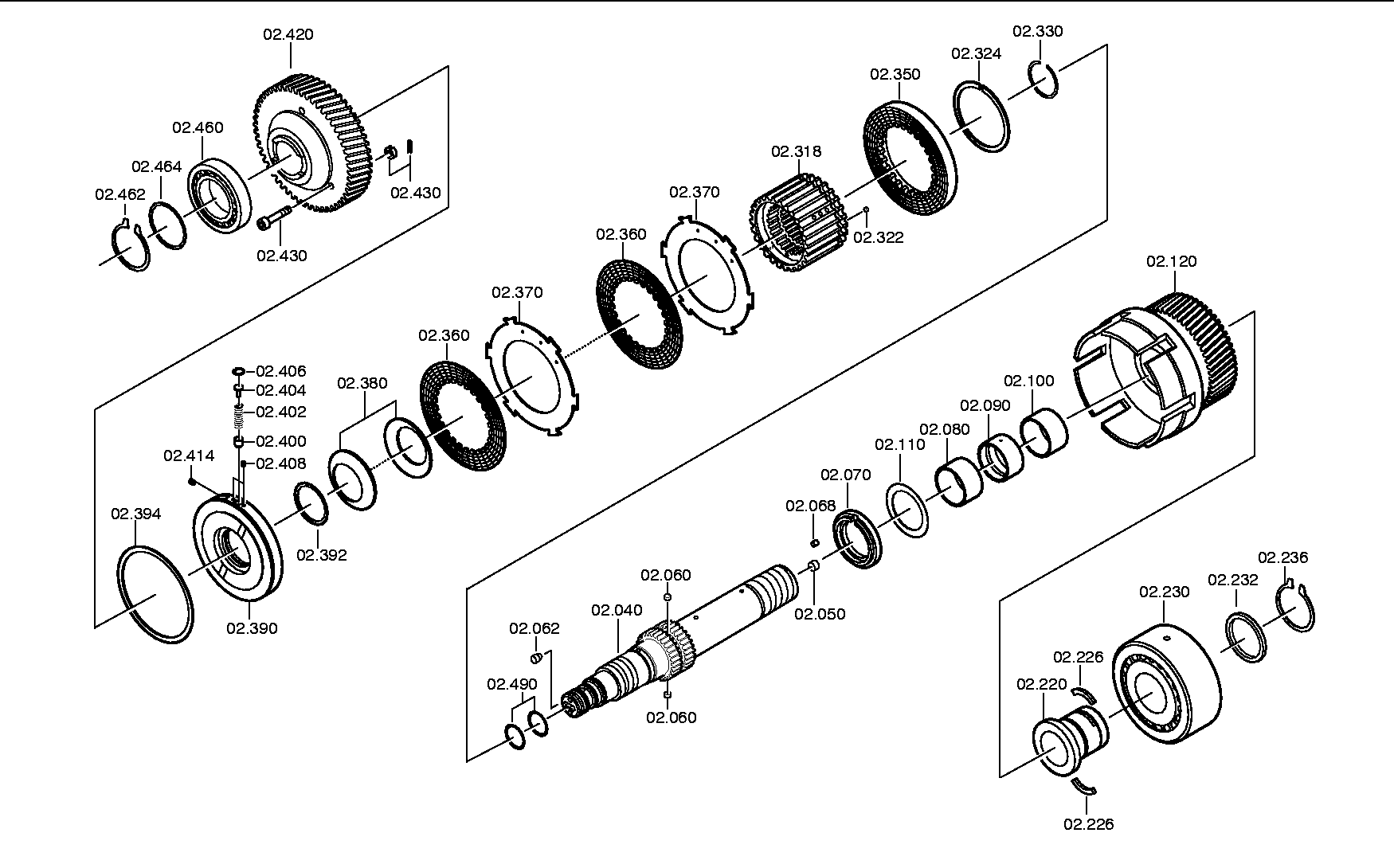 drawing for AGCO F743300020470 - CIRCLIP