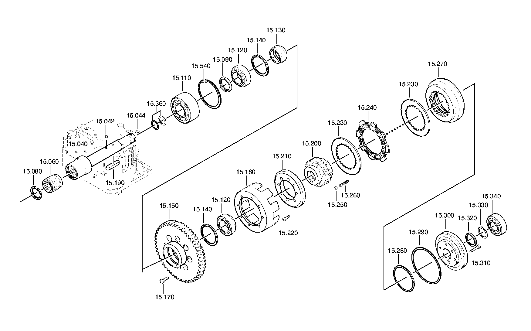 drawing for AGCO F385103220220 - TAPERED ROLLER BEARING