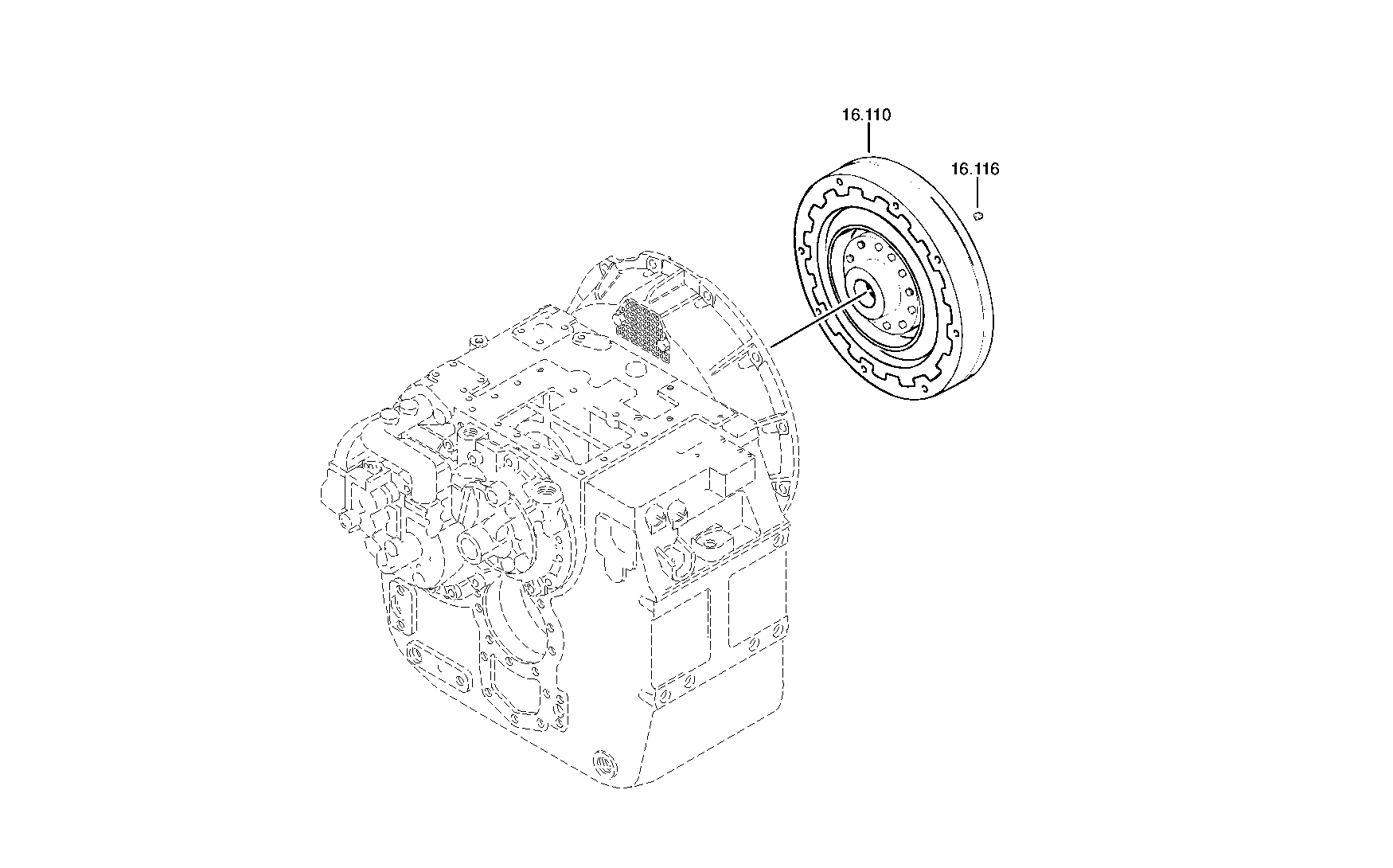 drawing for GROVE 8781253 - HEXAGON NUT (figure 2)