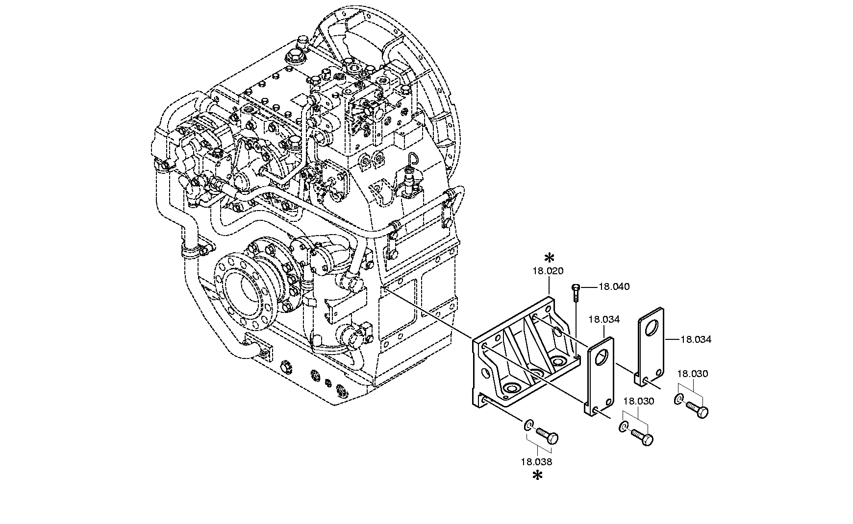 drawing for VOLVO VOE17433557 - WASHER (figure 5)