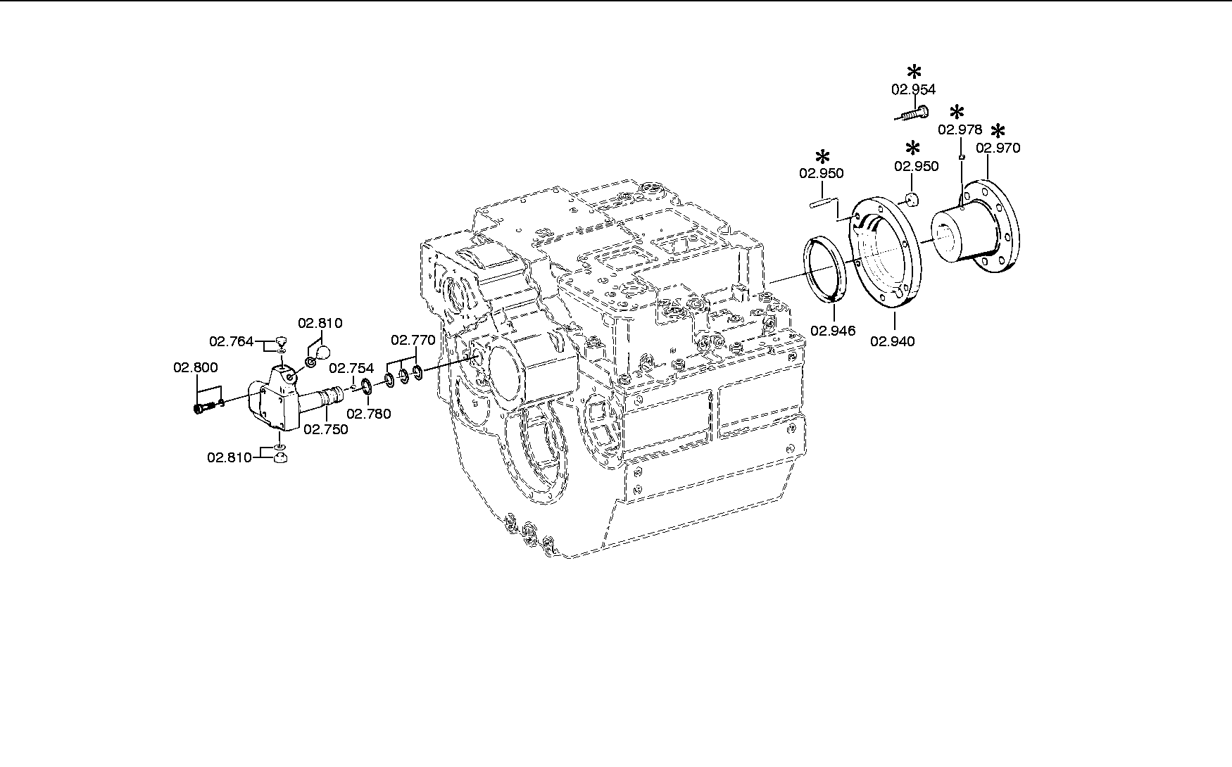 drawing for SCANIA 1357886 - SEALING RING (figure 3)