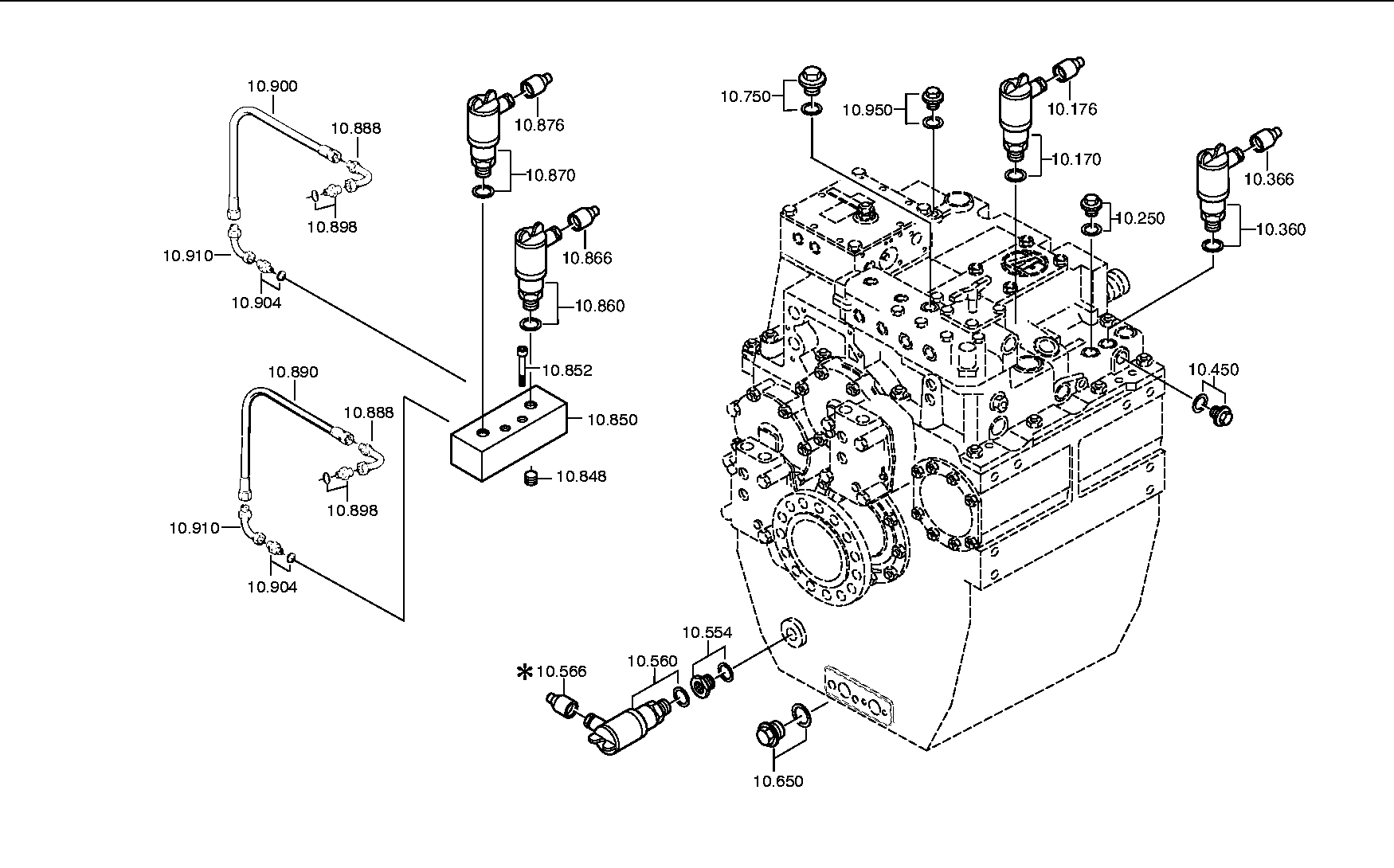 drawing for AGCO F139.100.050.050 - SCREW PLUG (figure 2)