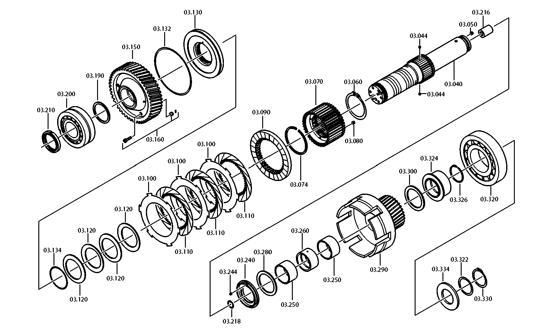 drawing for TEREX EQUIPMENT LIMITED 09397917 - CIRCLIP (figure 2)