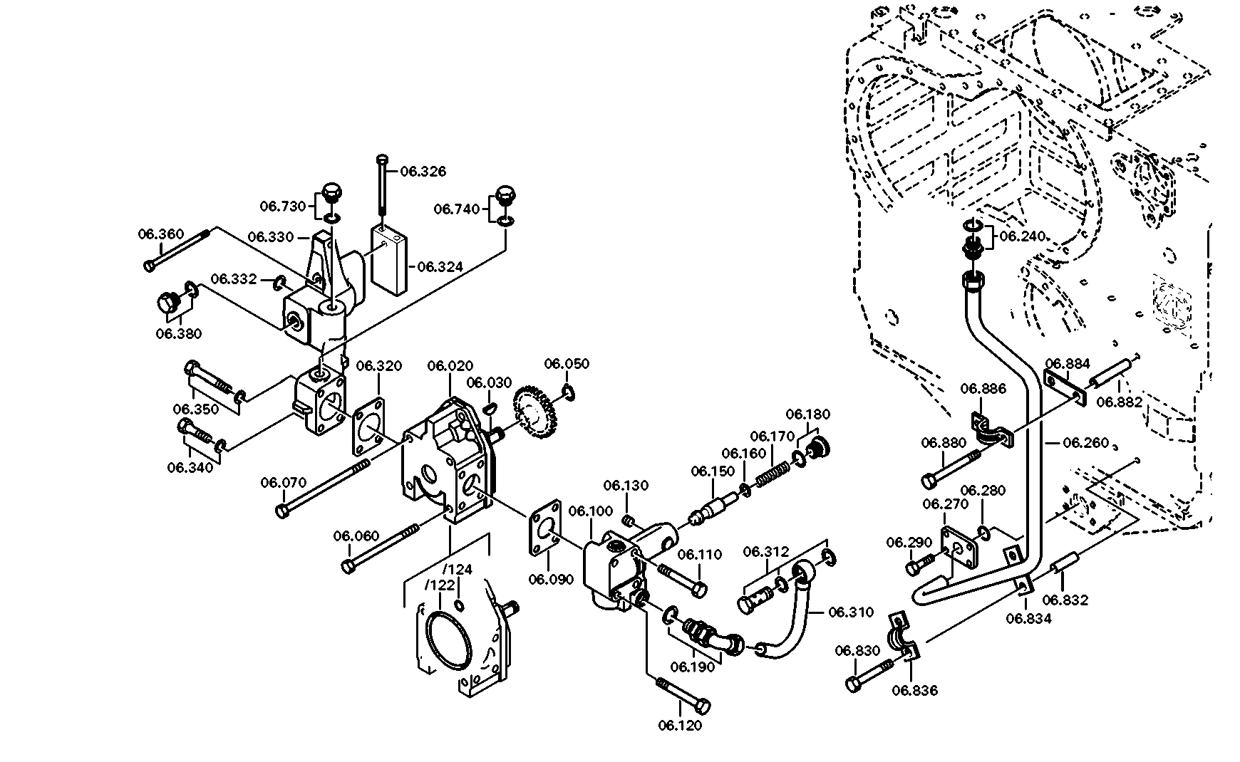 drawing for FORCE MOTORS LTD 64.90020-0043 - HEXAGON SCREW (figure 2)