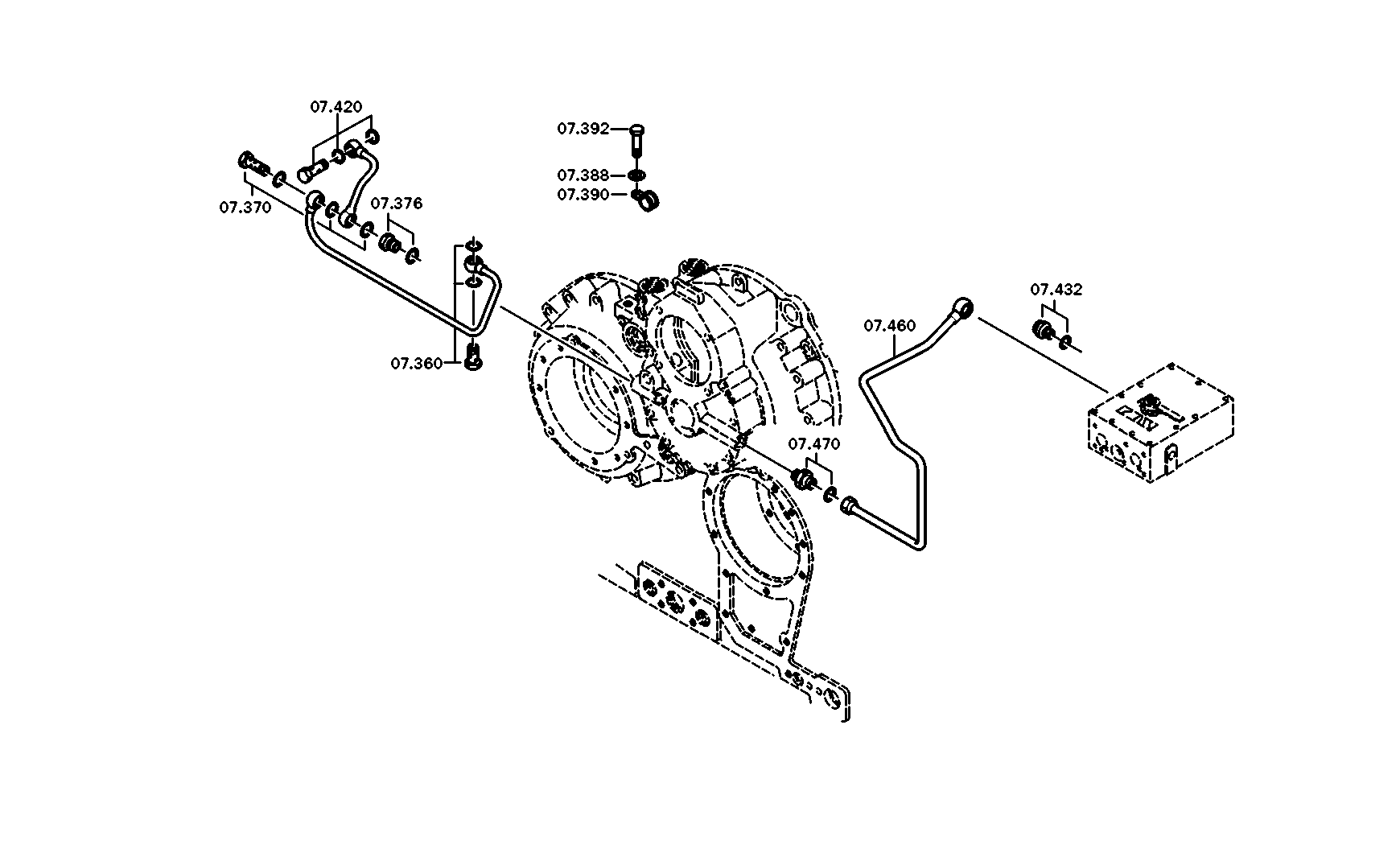 drawing for AGCO VGR0273 - SCREW PLUG