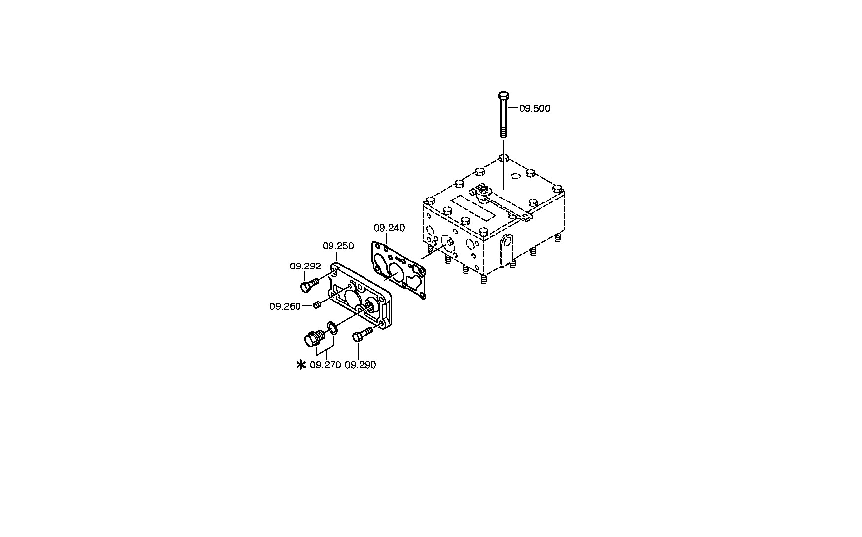drawing for TEREX EQUIPMENT LIMITED 06360811 - HEXAGON SCREW (figure 5)