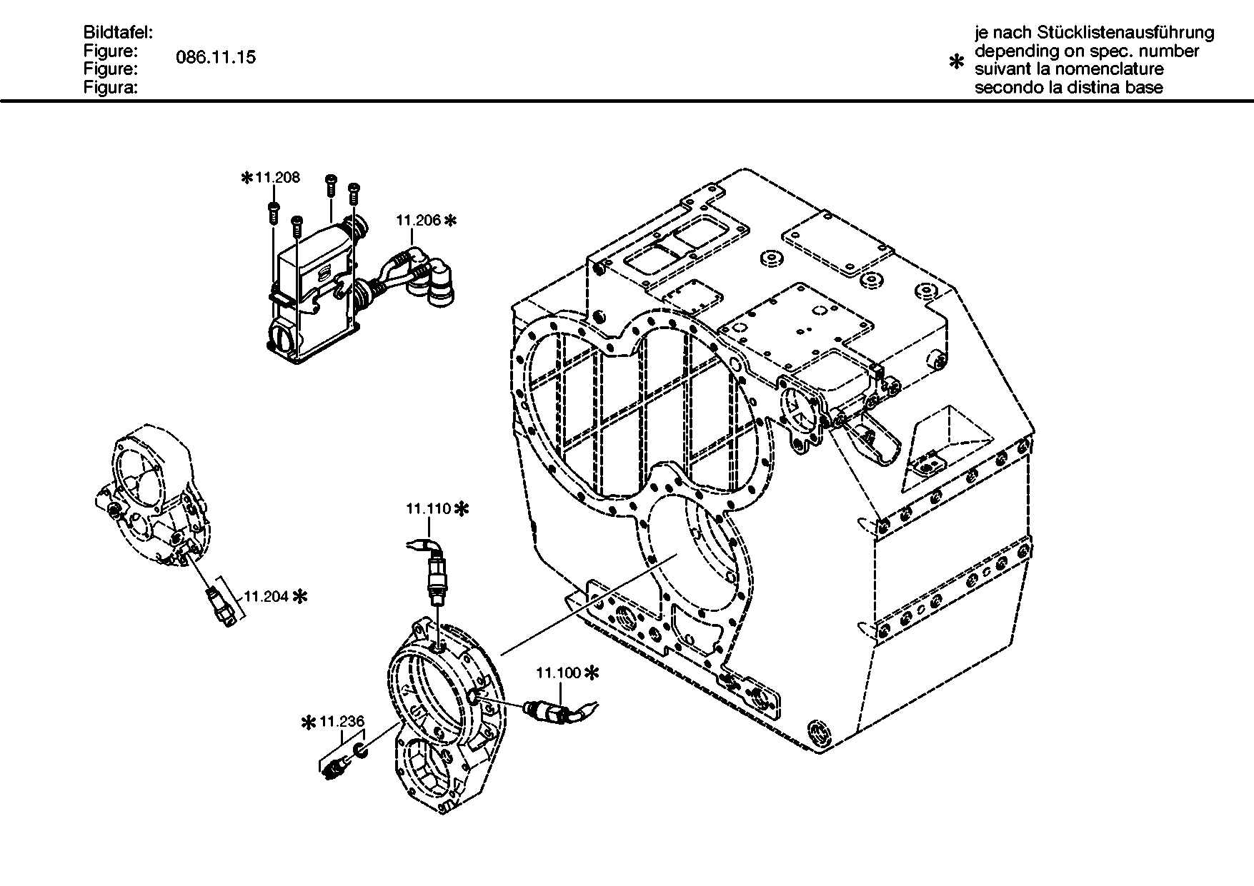 drawing for LANG GMBH 570269708 - INDUCTIVE TRANSMITTER (figure 1)