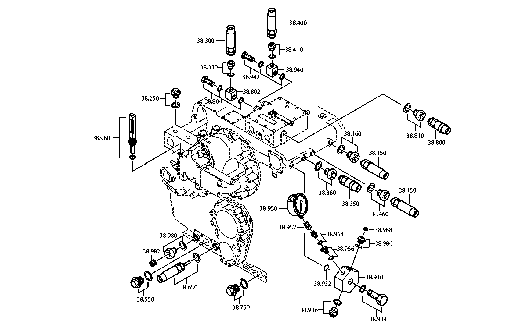 drawing for MTU, FRIEDRICHSHAFEN XP52724500201 - PRESSURE SENSOR (figure 4)