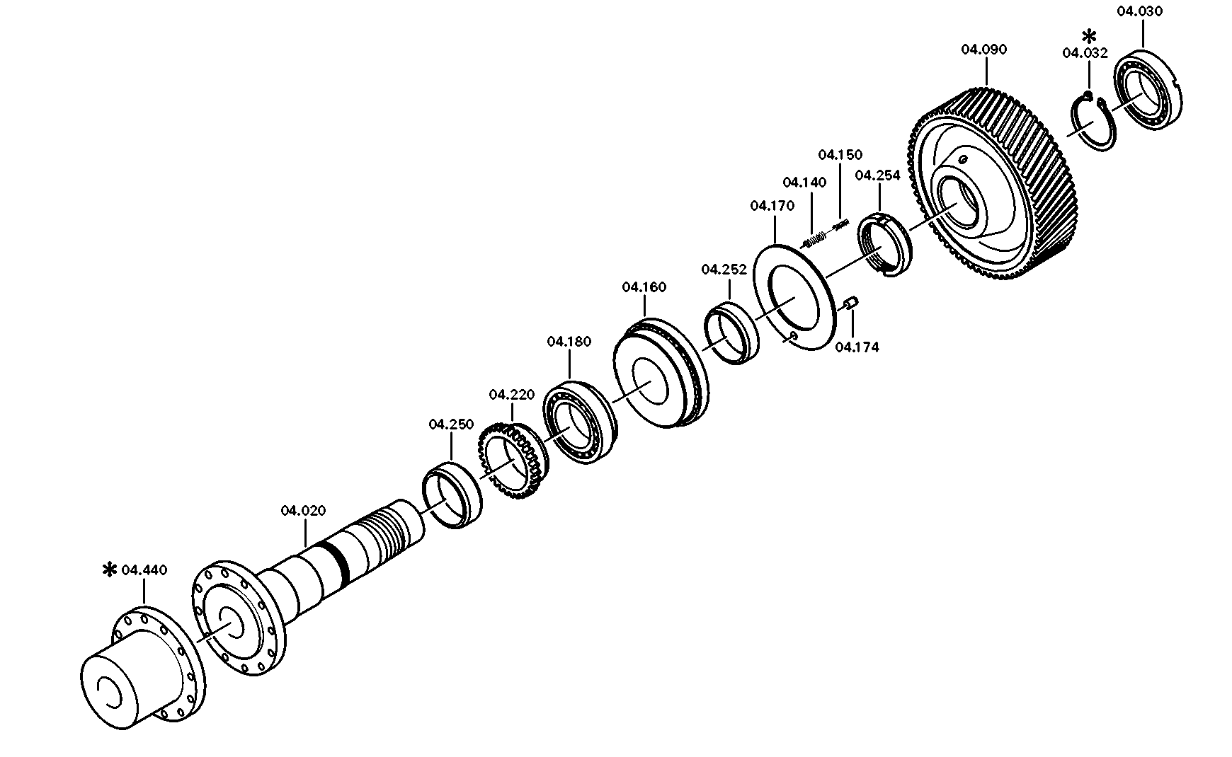 drawing for MAN 06.22022-1109 - CYLINDRICAL PIN (figure 1)