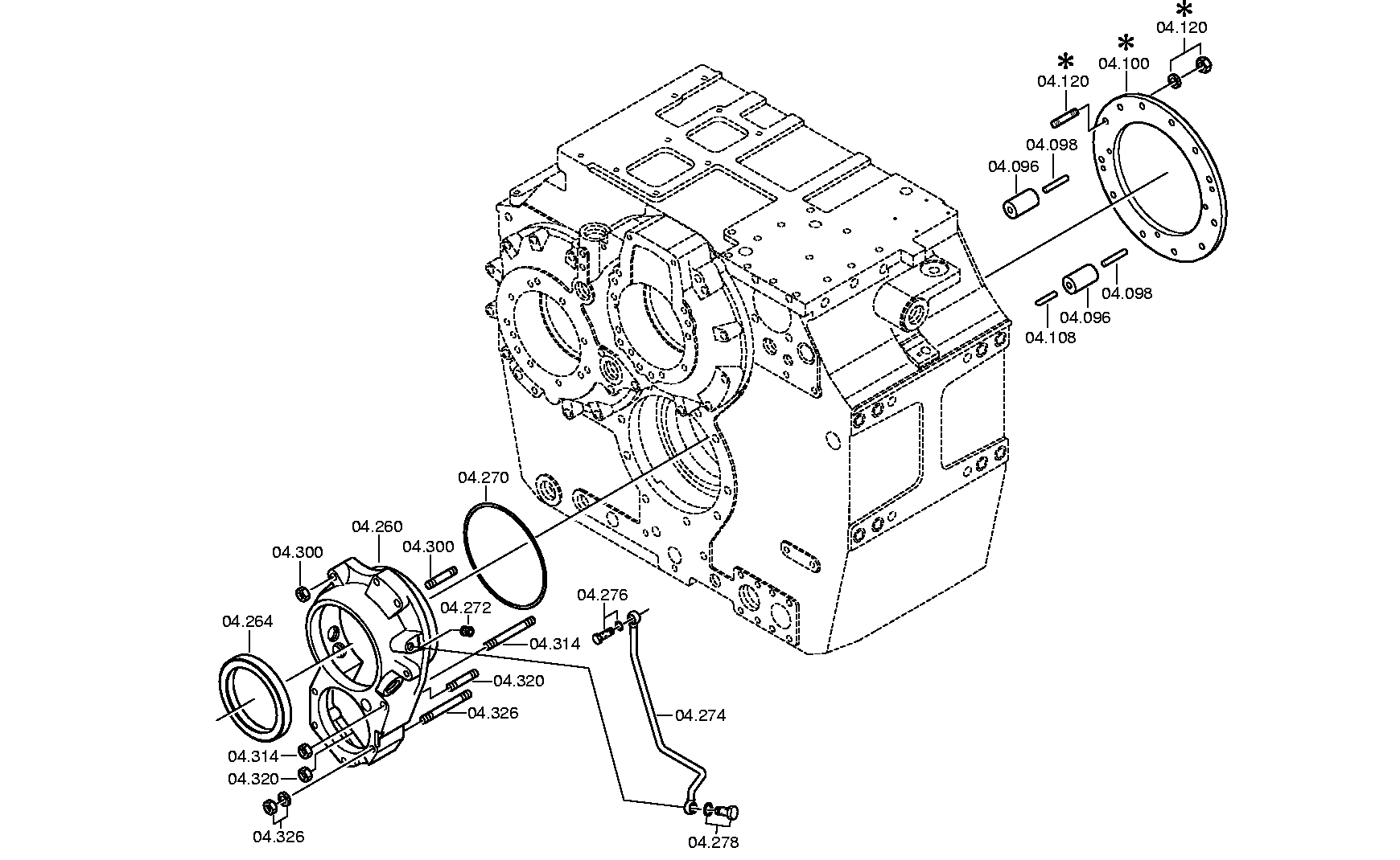 drawing for AGCO F824100490120 - CYLINDRICAL PIN