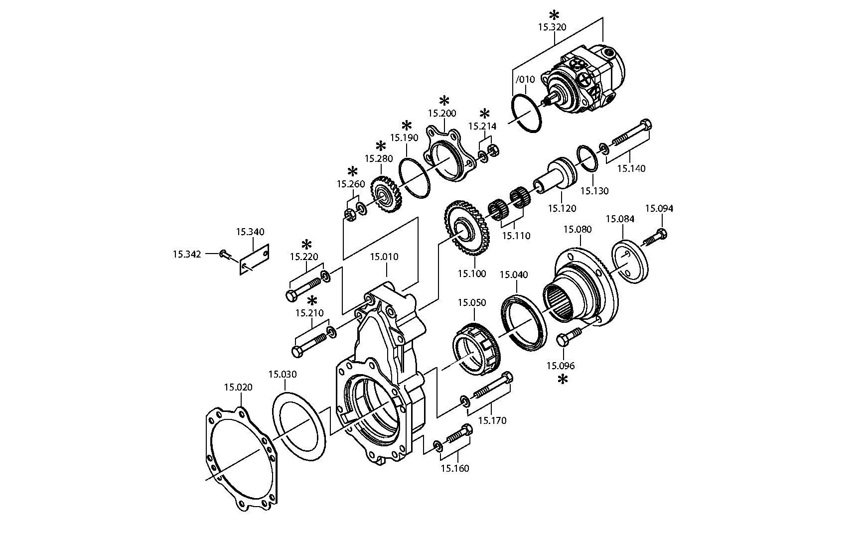 drawing for DAF BUS 1798915 - WASHER (figure 4)