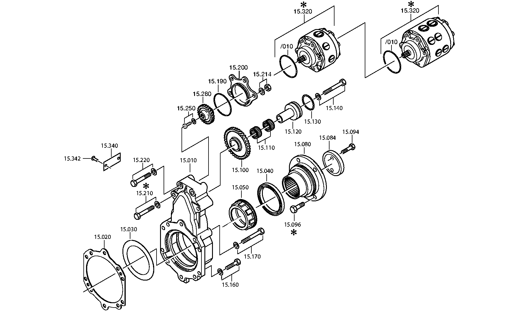 drawing for DAF BUS 1798915 - WASHER (figure 5)