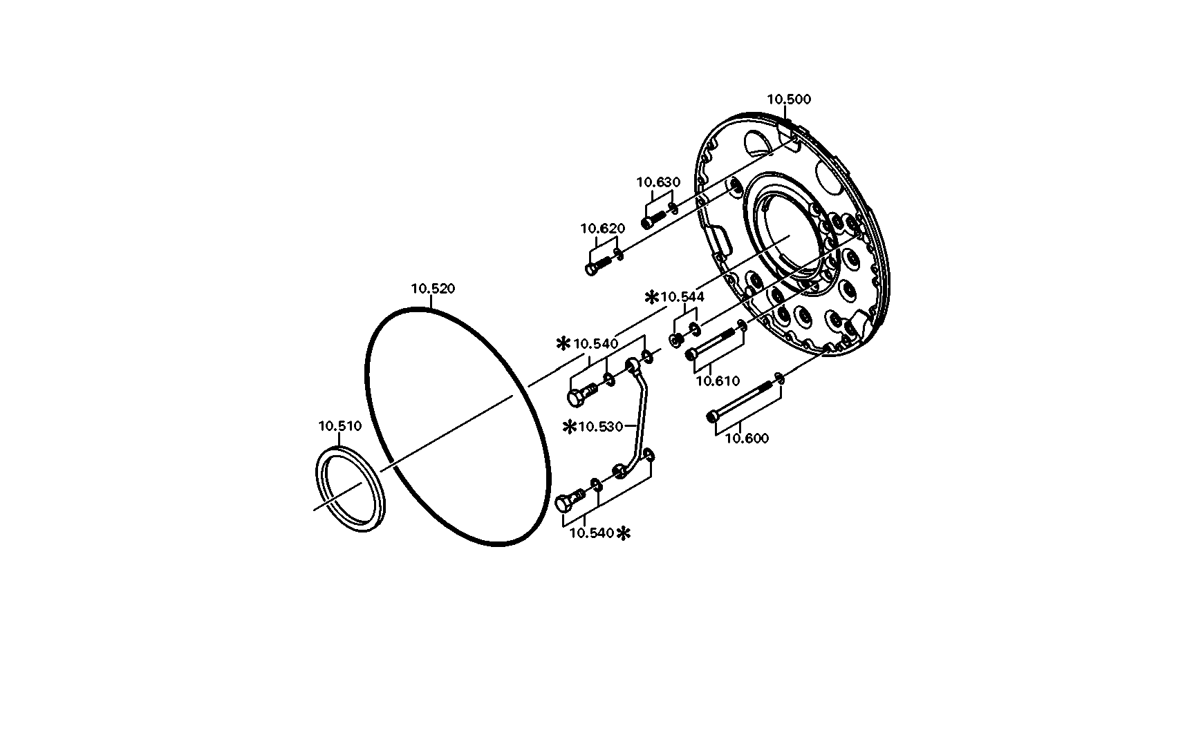 drawing for DAIMLER AG A0002740485 - TUBE (figure 5)