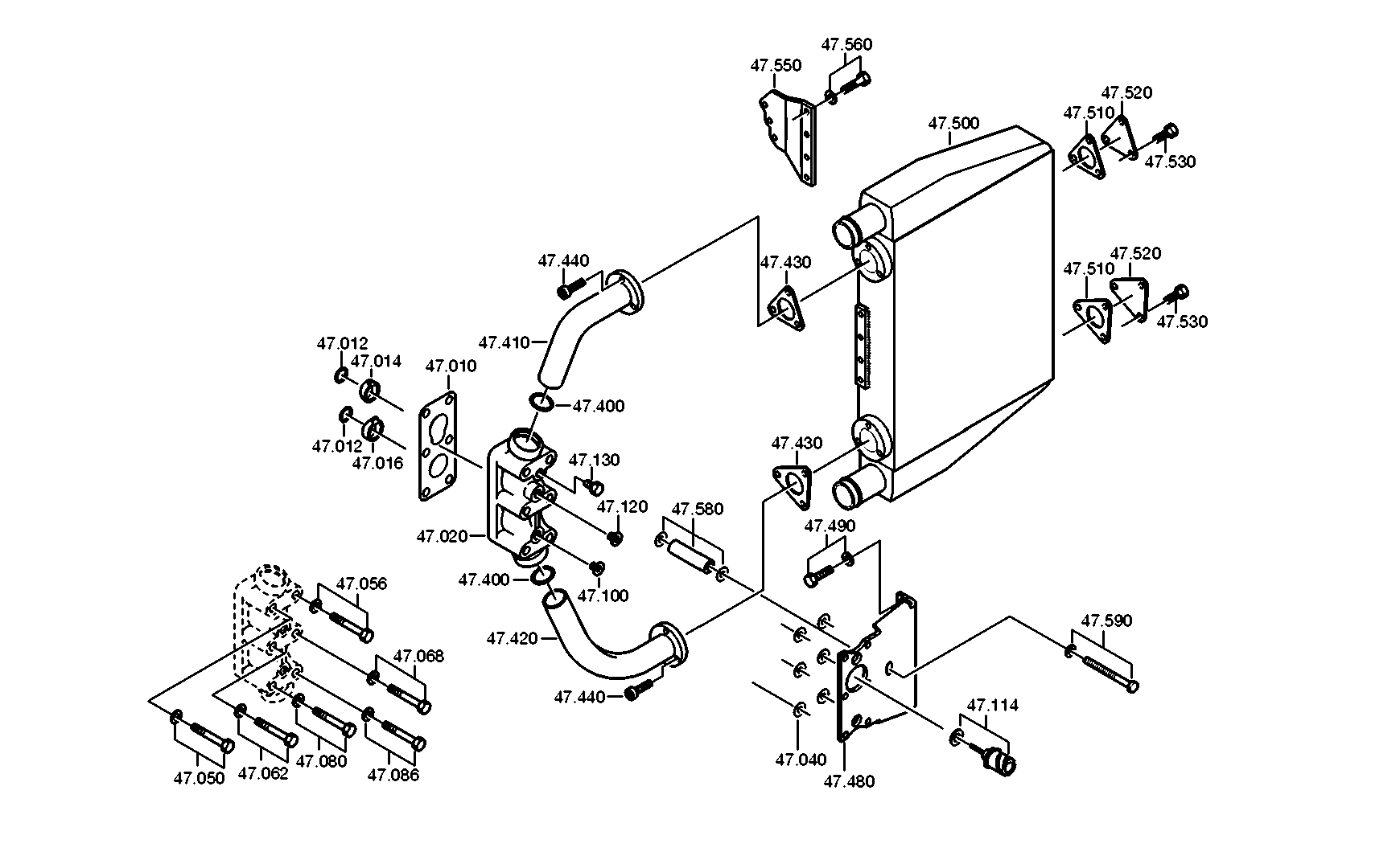 drawing for MTU, FRIEDRICHSHAFEN XP00G30100042 - TUBE (figure 2)