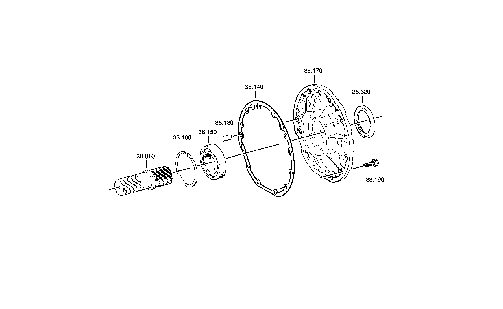 drawing for MAN 06.56289-0204 - SHAFT SEAL (figure 5)