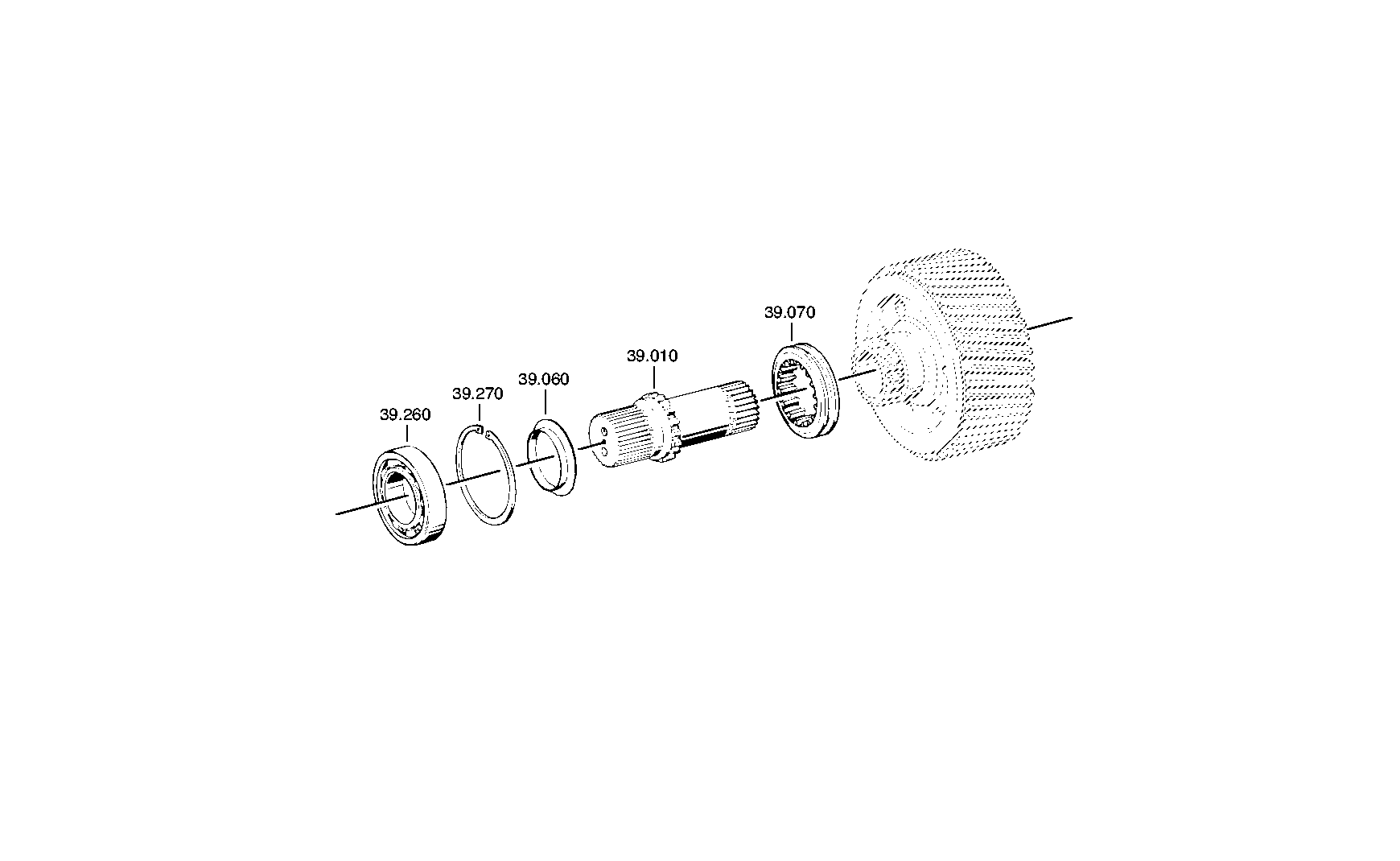 drawing for IVECO 09988513 - PIN (figure 4)