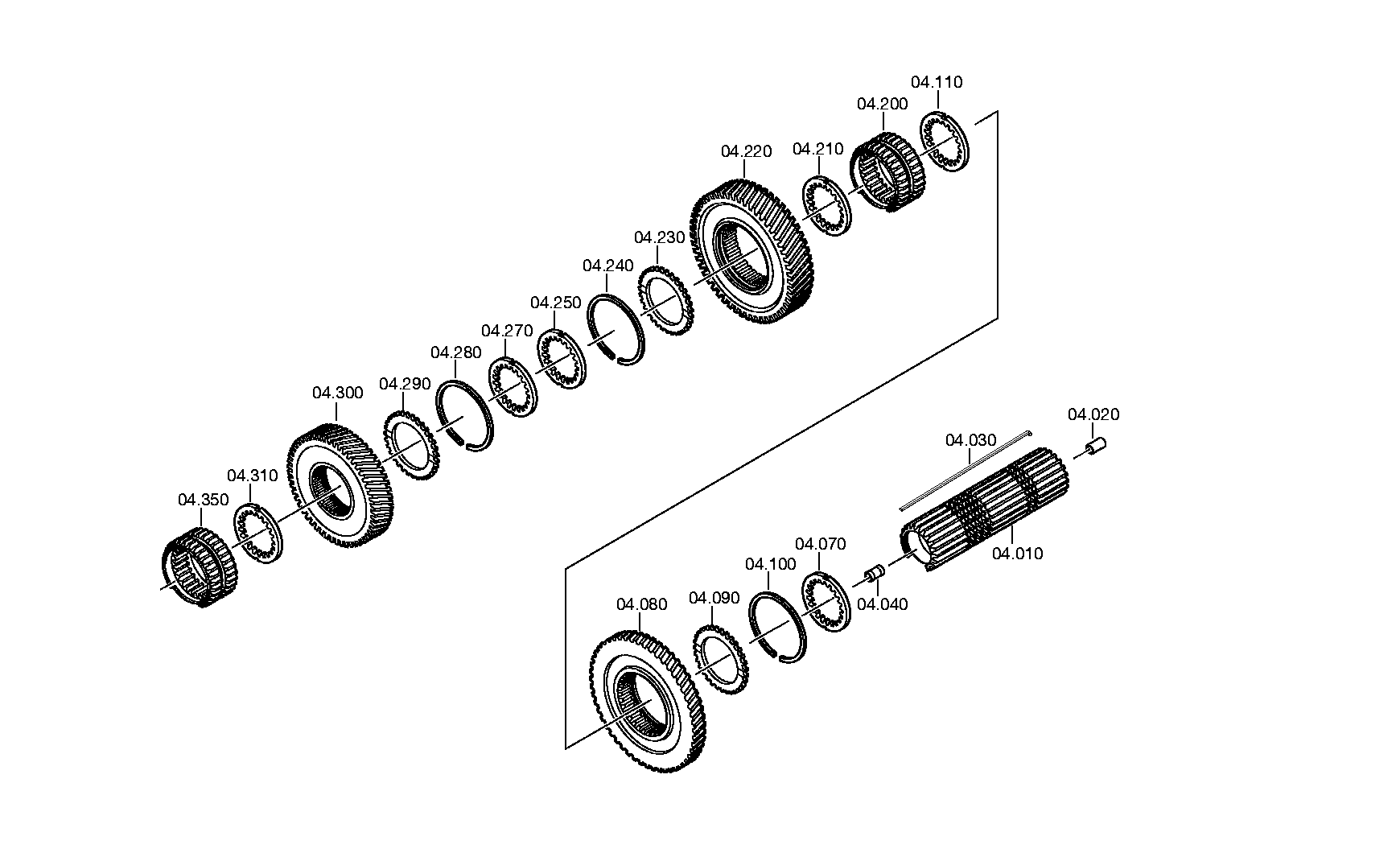 drawing for IRISBUS 178669 - SYNCHRONIZER (figure 2)