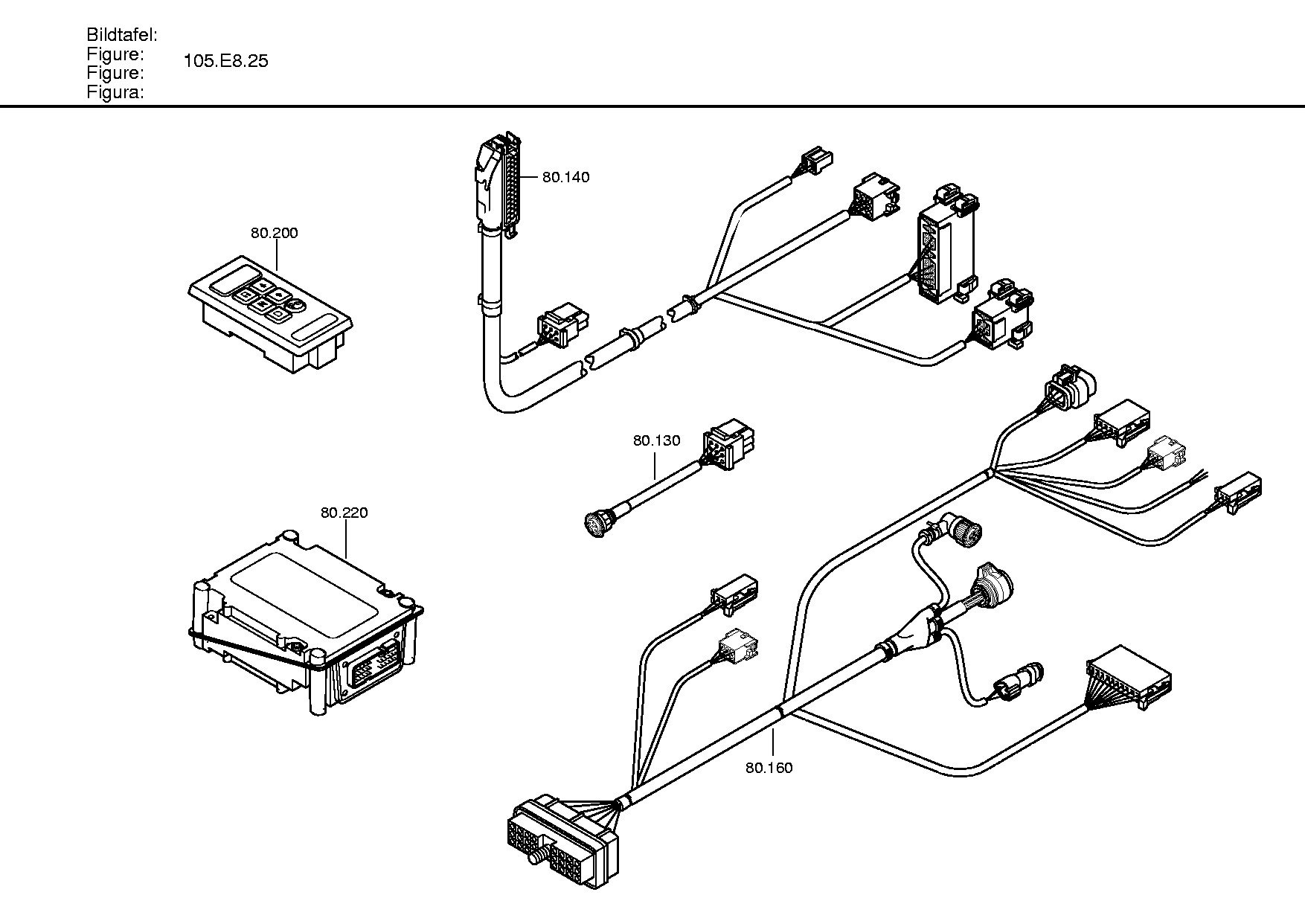 drawing for VAN HOOL 10763659 - CABLE IT (figure 4)