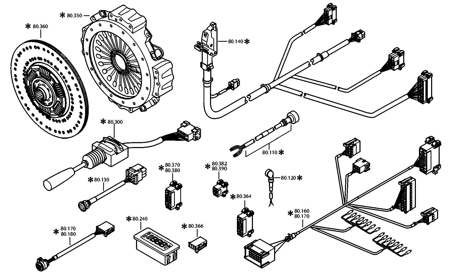 drawing for VAN HOOL 10763659 - CABLE IT (figure 5)