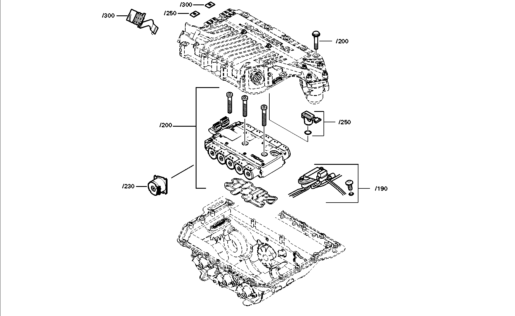 drawing for DAF 1811246 - SEAL KIT (figure 3)