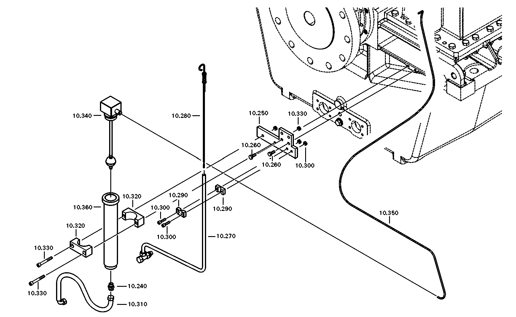 drawing for DAIMLER AG A0009953120 - CLAMP (figure 3)