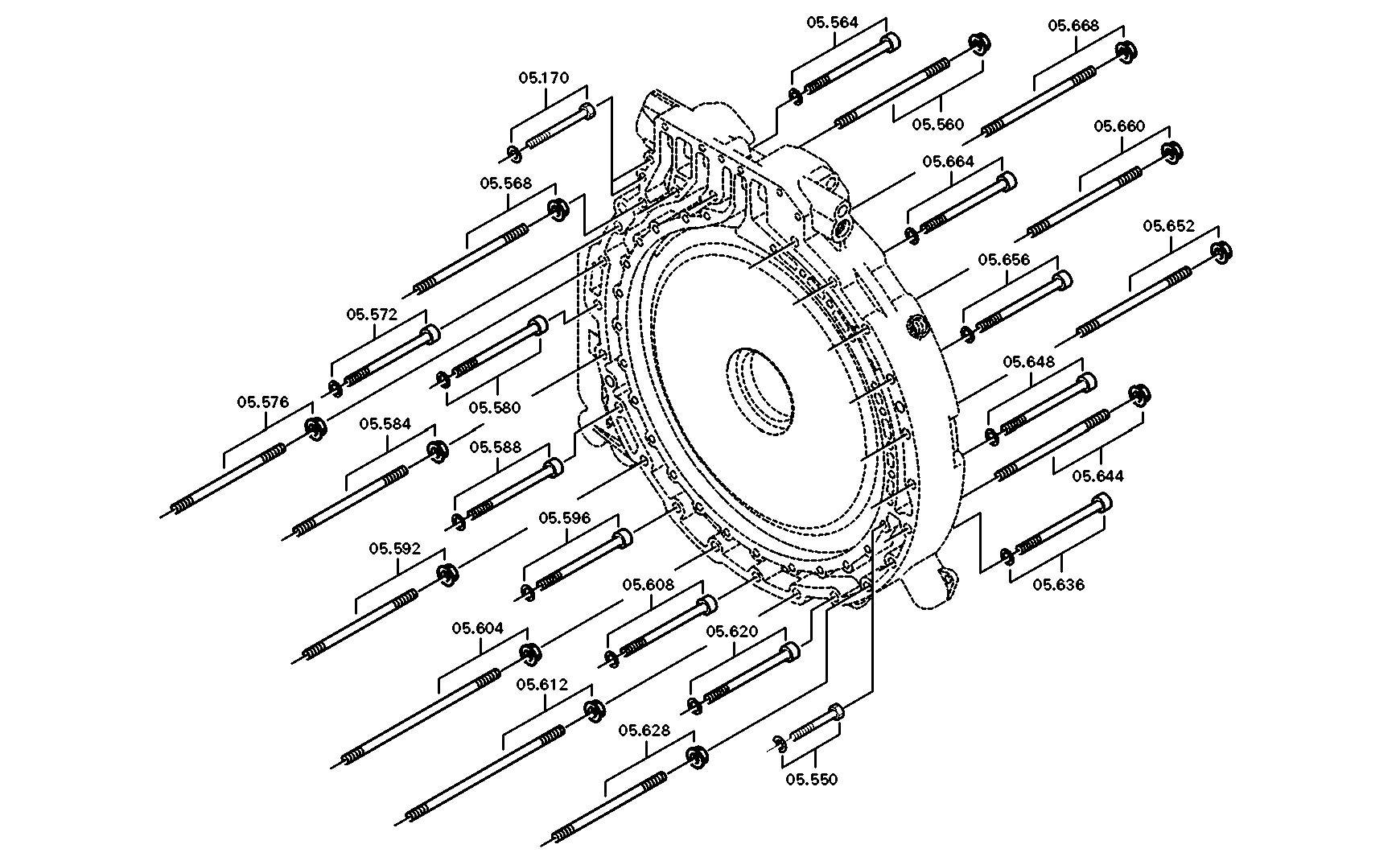 drawing for DAF 1637052 - TUBE (figure 2)
