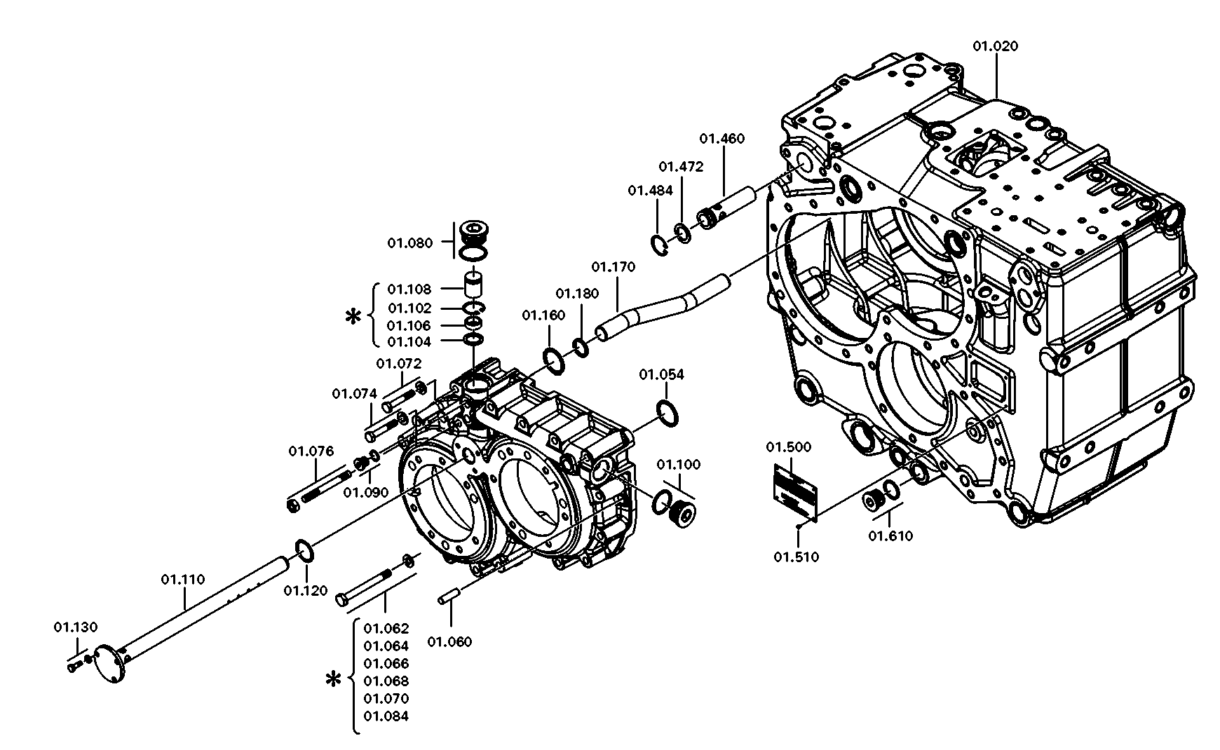 drawing for TEREX EQUIPMENT LIMITED 0012464 - CIRCLIP (figure 1)