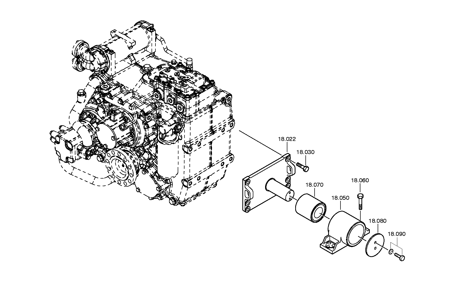 drawing for ZF Countries 072139901 - HEXAGON SCREW (figure 5)