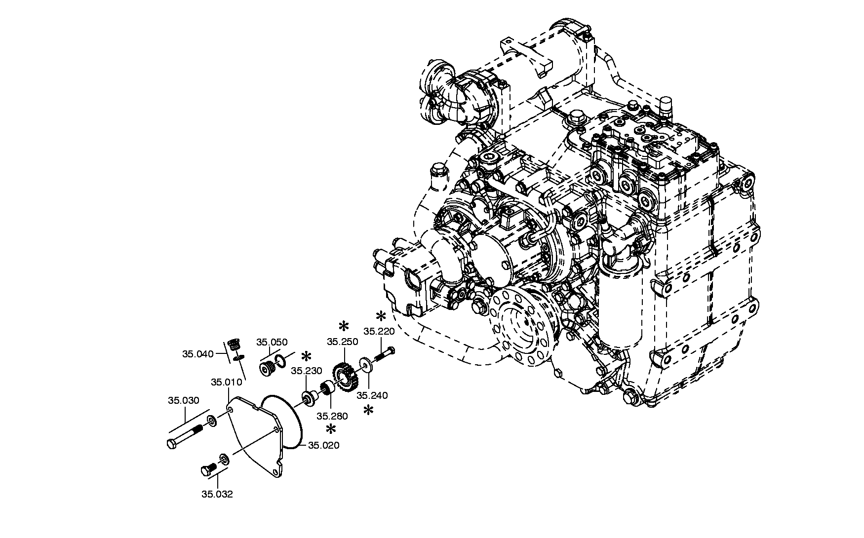 drawing for MTU, FRIEDRICHSHAFEN XP52724500041 - O-RING (figure 2)