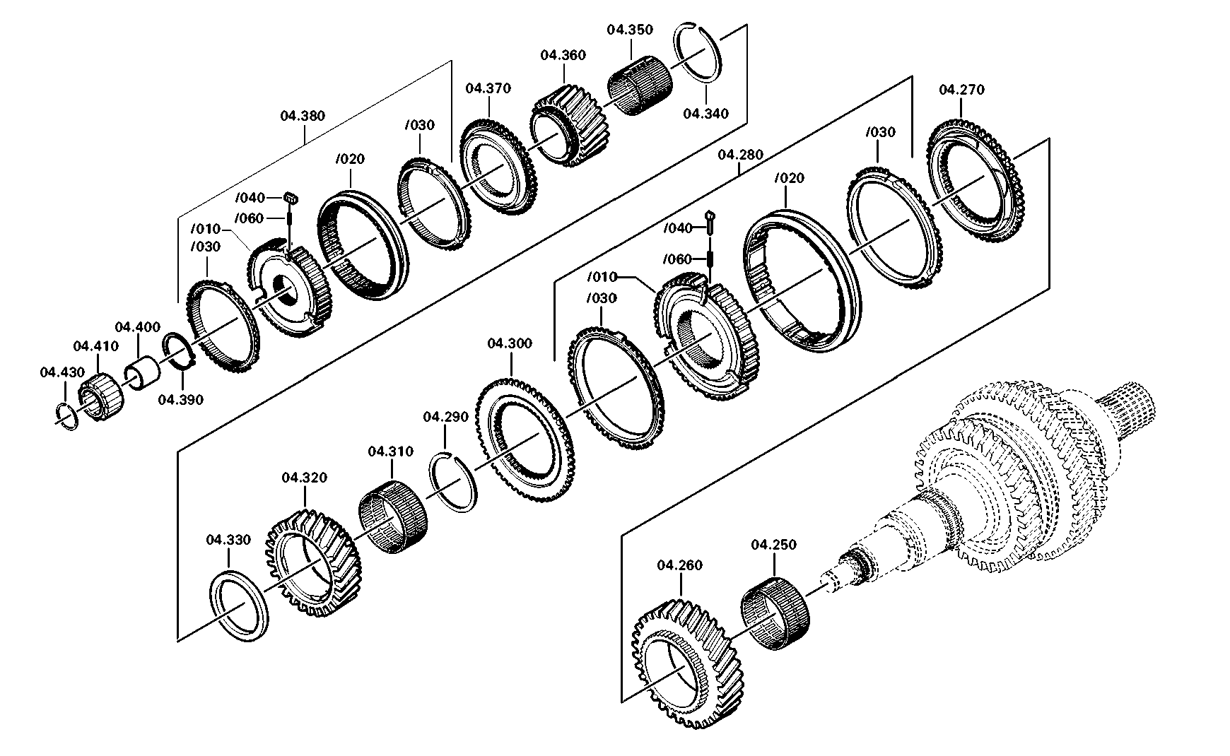 drawing for DAF 1825381 - NEEDLE CAGE (figure 1)
