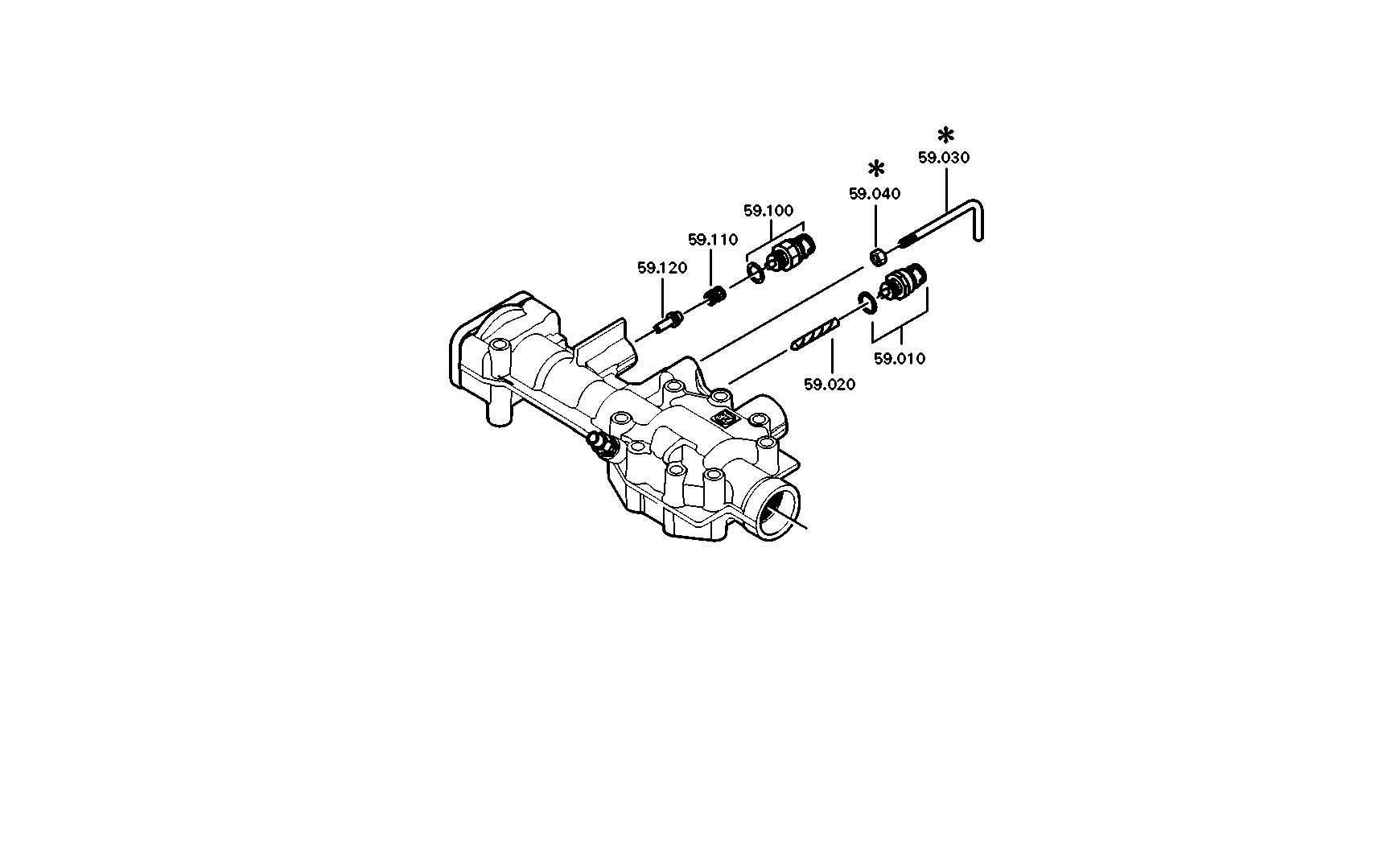 drawing for KAROSA A.S. 42561772 - PIN (figure 2)