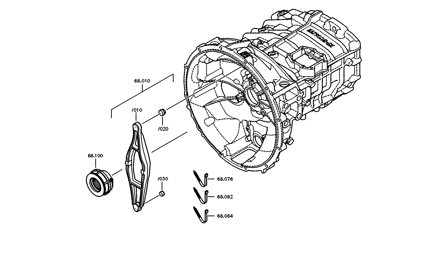 drawing for DAF 1826683 - BALL CUP (figure 5)