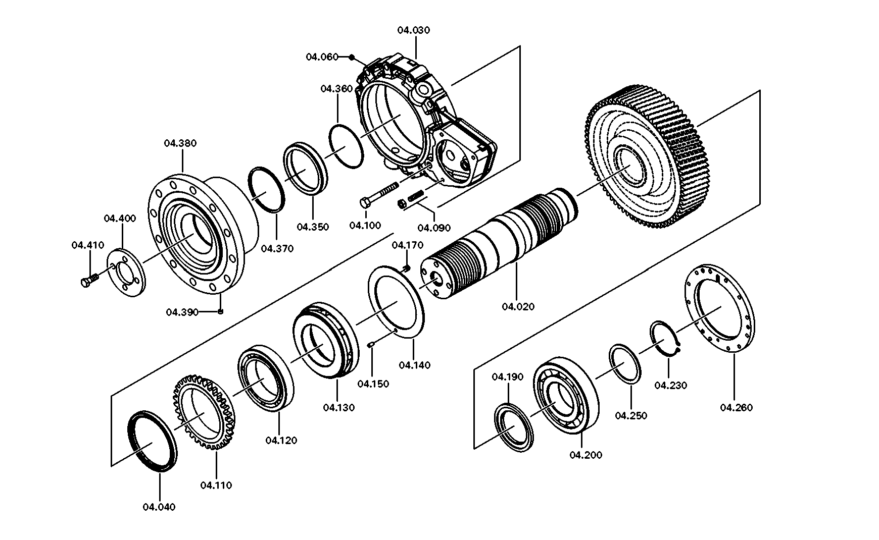 drawing for TEREX EQUIPMENT LIMITED 5904658724 - SUPPORT DISC (figure 4)