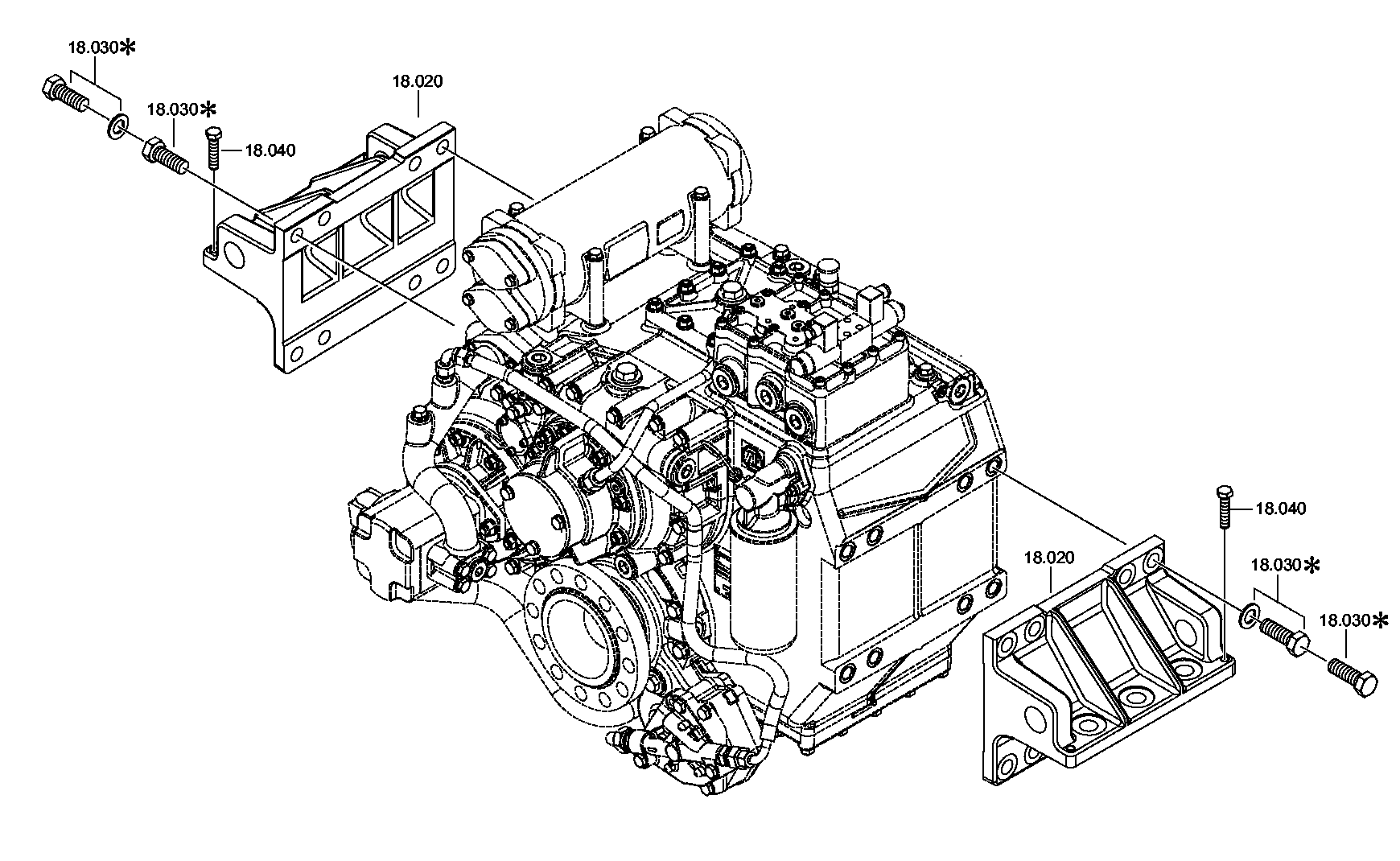 drawing for AGCO F743300021910 - WASHER (figure 2)