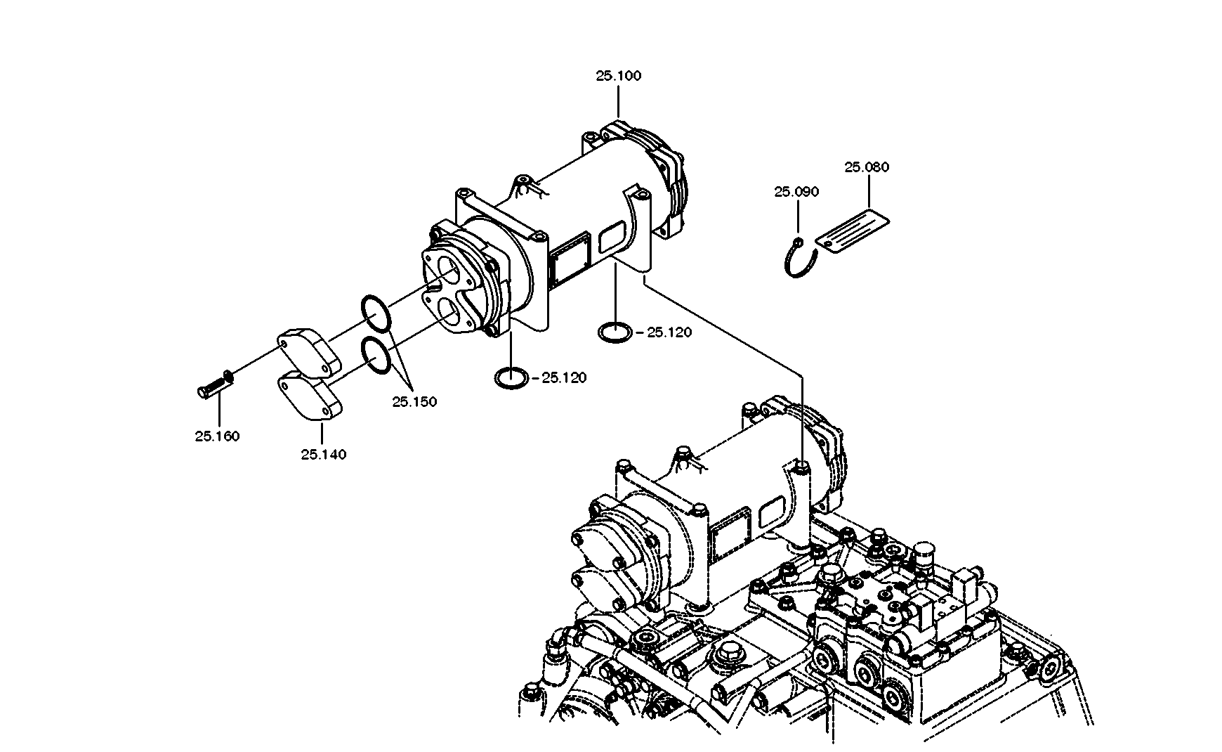 drawing for AGCO X548.926.803.000 - O-RING (figure 4)