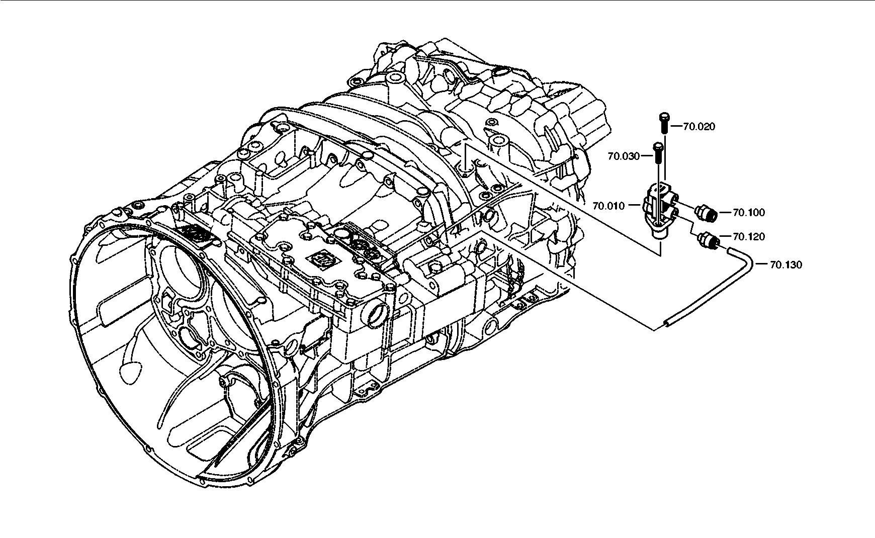 drawing for DAF 1899818 - PLUG-IN COUPLING (figure 1)