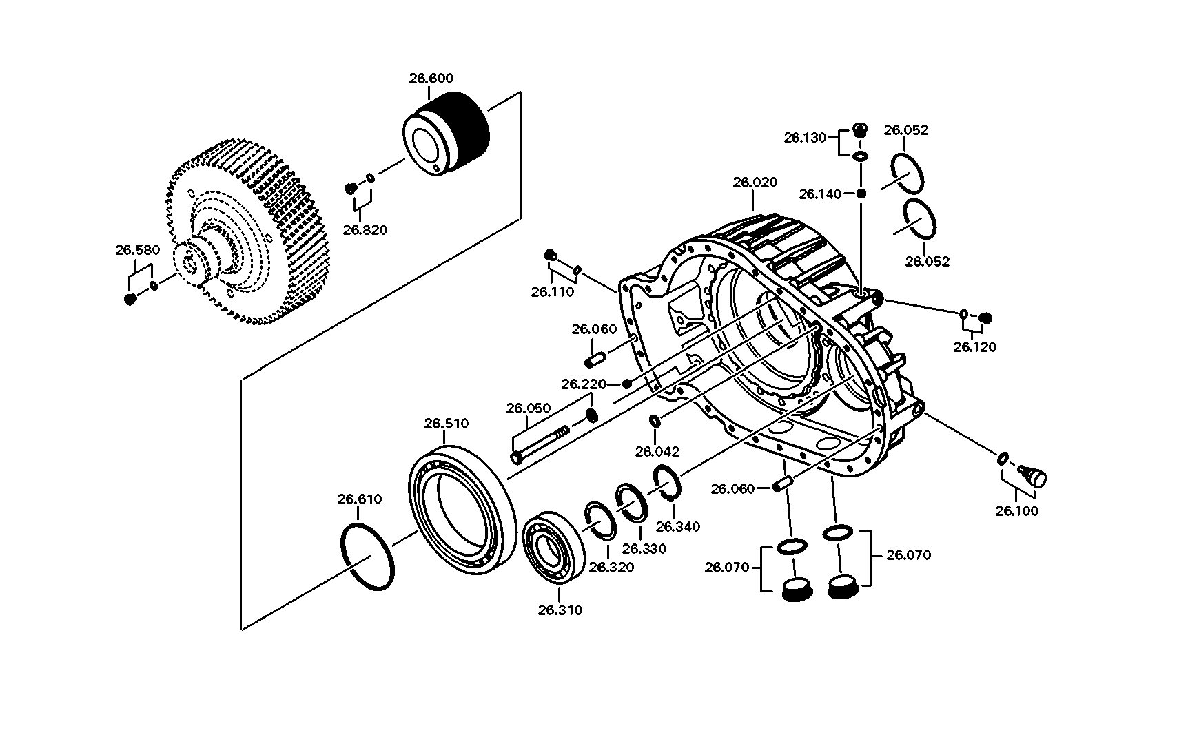 drawing for JOHN DEERE ZF160540 - SUPPORT SHIM (figure 3)