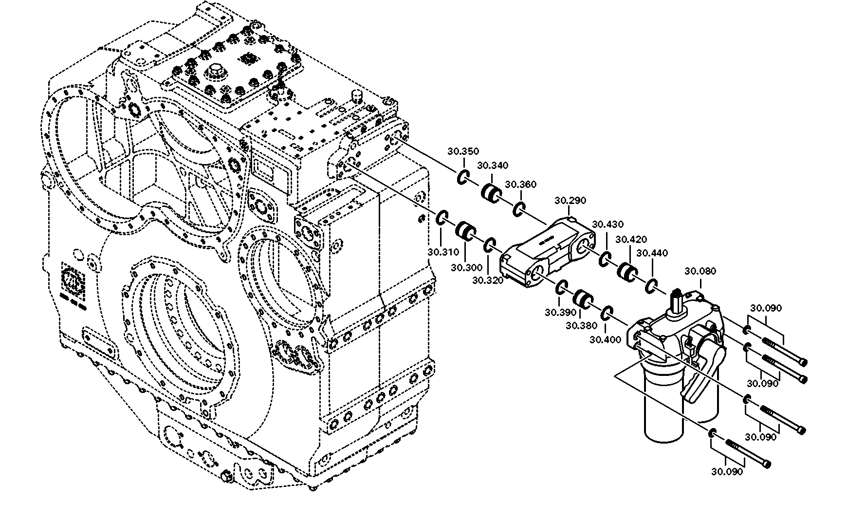 drawing for AGCO X548.987.066 - O-RING (figure 2)