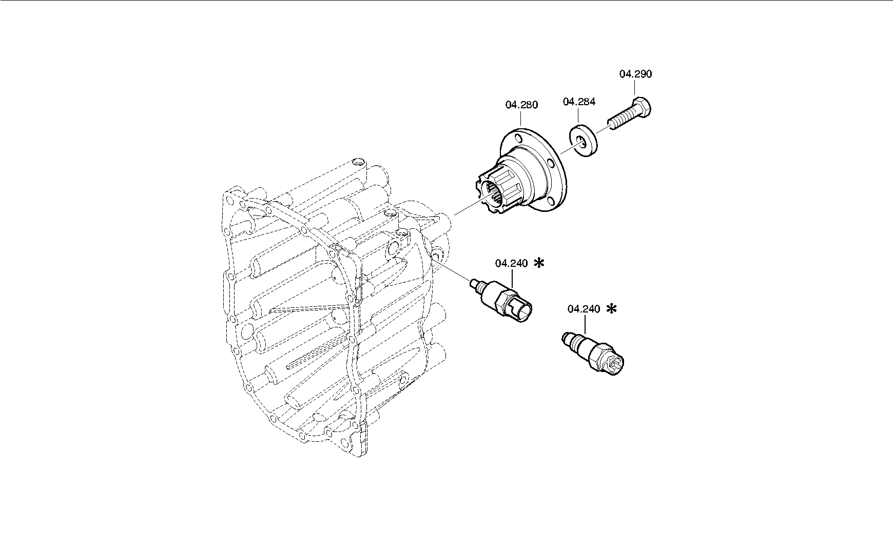 drawing for MITSUBISHI ME535197 - CLAMPING PLATE (figure 1)
