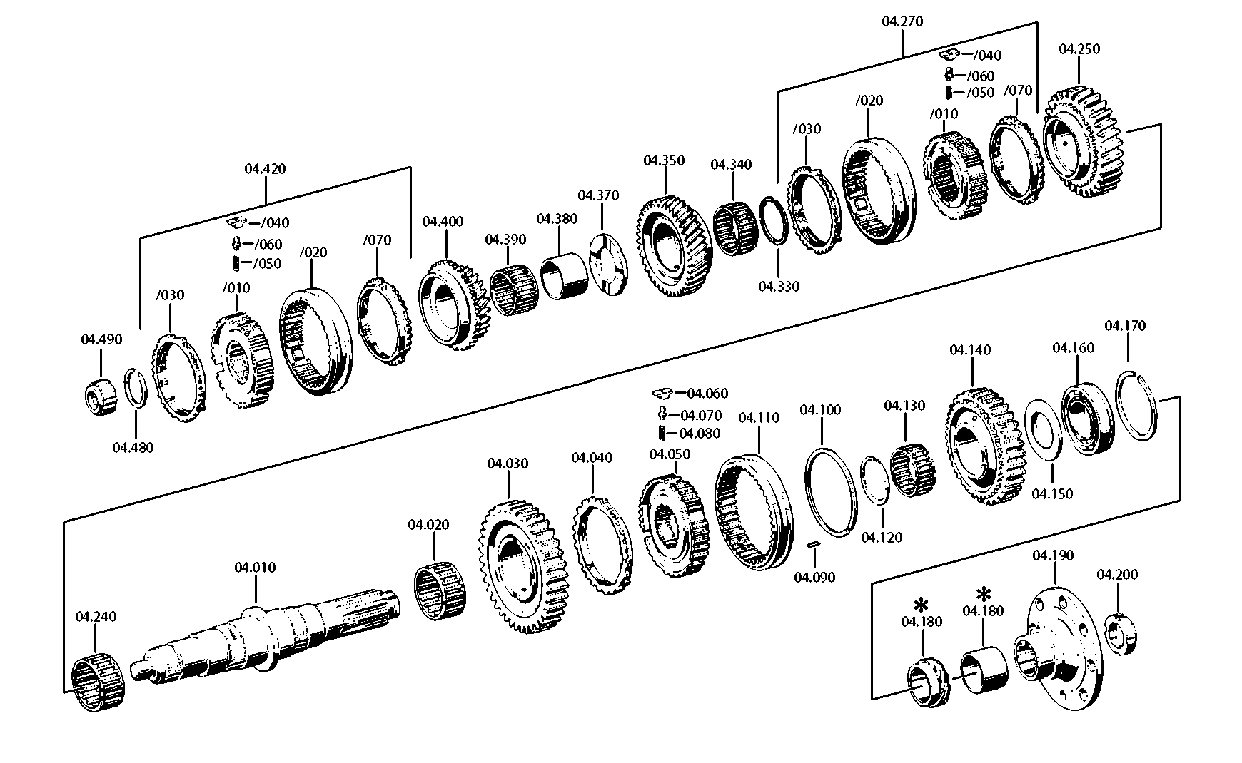 drawing for SKF 170743 - NEEDLE CAGE (figure 3)