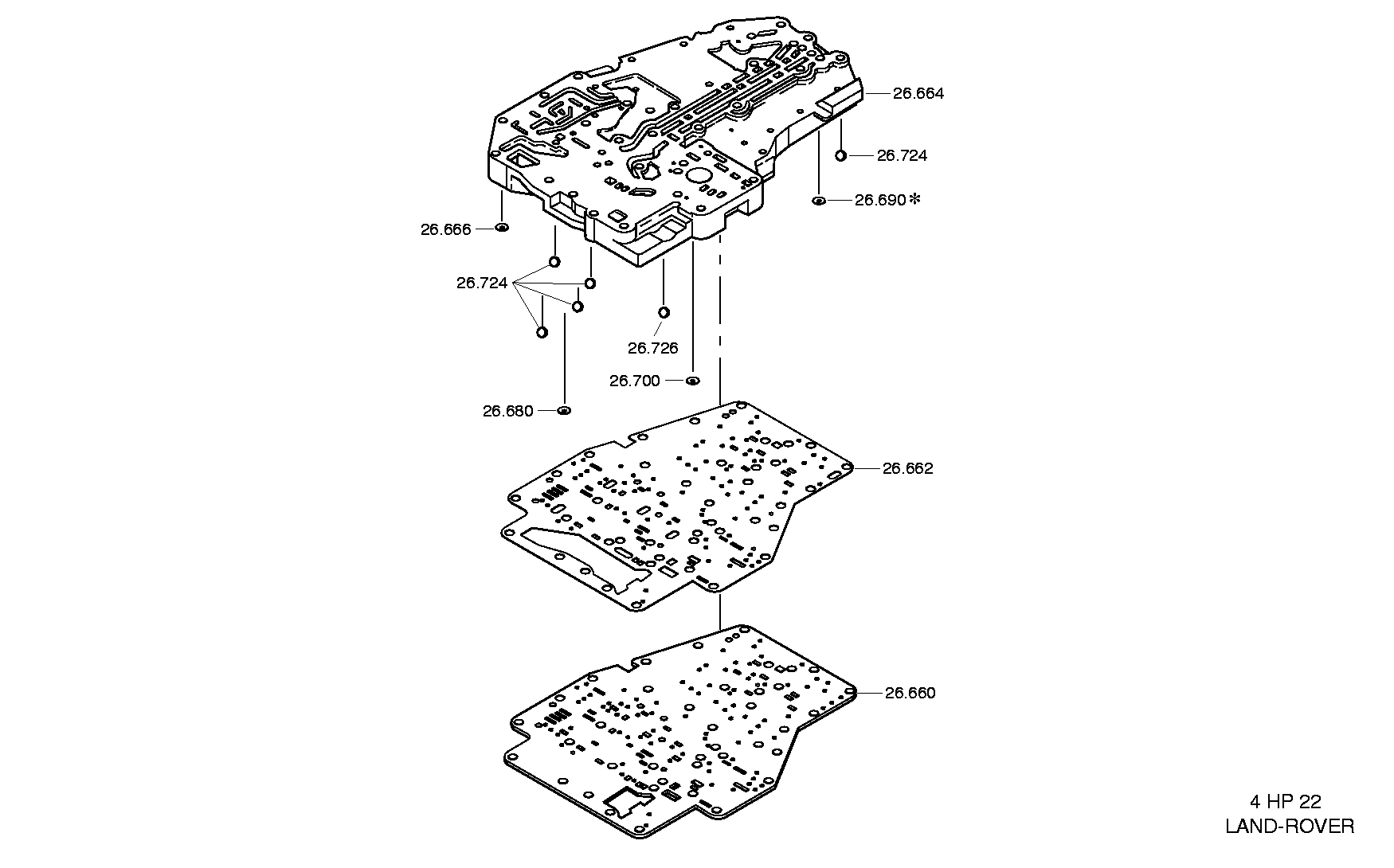drawing for AUDI AG 01Y311518 - SUPPORT PLATE (figure 3)