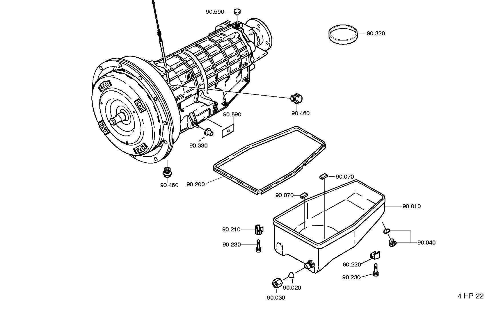 drawing for UNIPART RTC4268 - GASKET (figure 2)