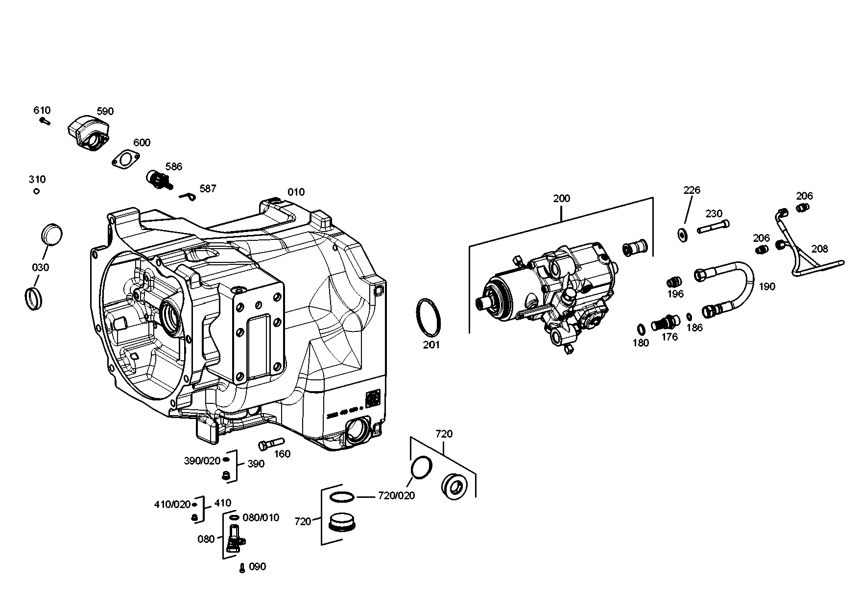 drawing for AGCO 020608R1 - O-RING (figure 5)