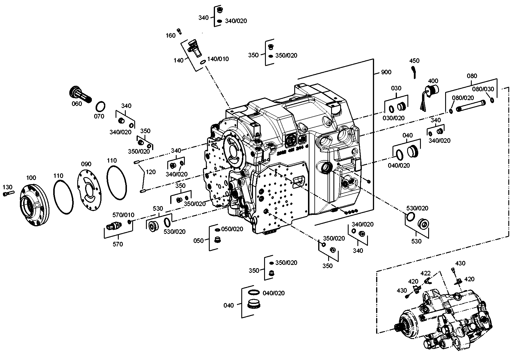 drawing for LIEBHERR GMBH 11001091 - CLAMPING SHEET (figure 3)